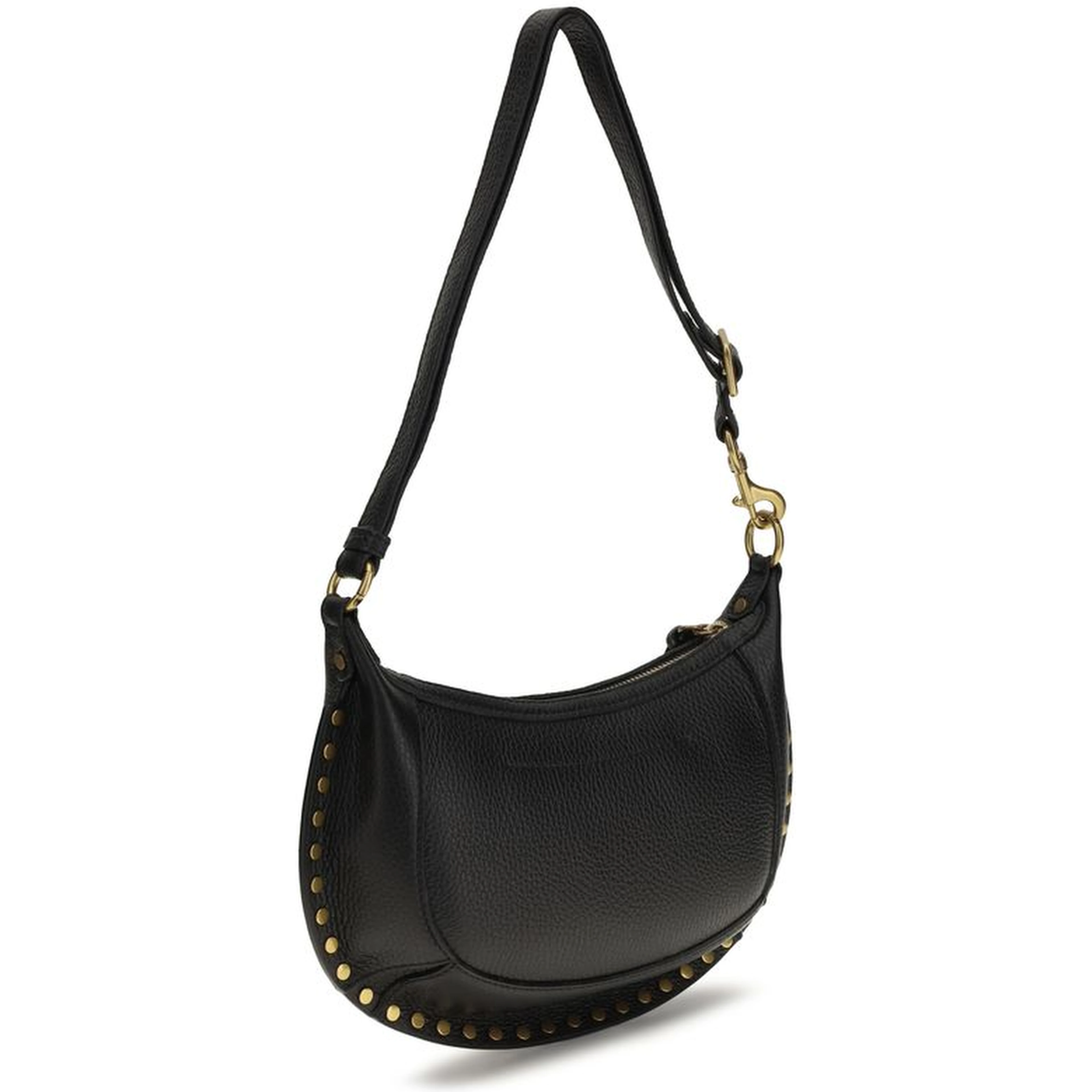 Black Calf Leather Bos Taurus Shoulder Bag