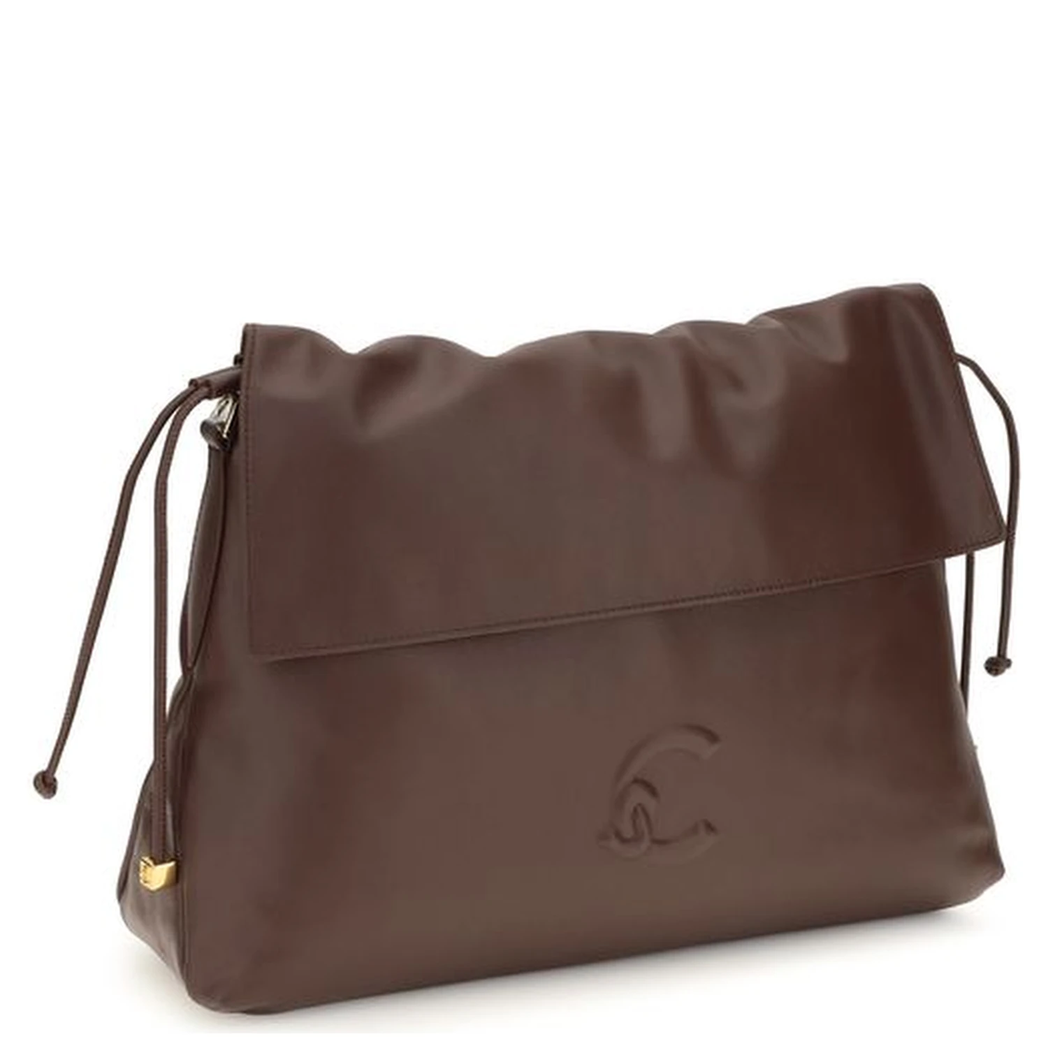 Brown Calf Leather Bos Taurus Shoulder Bag