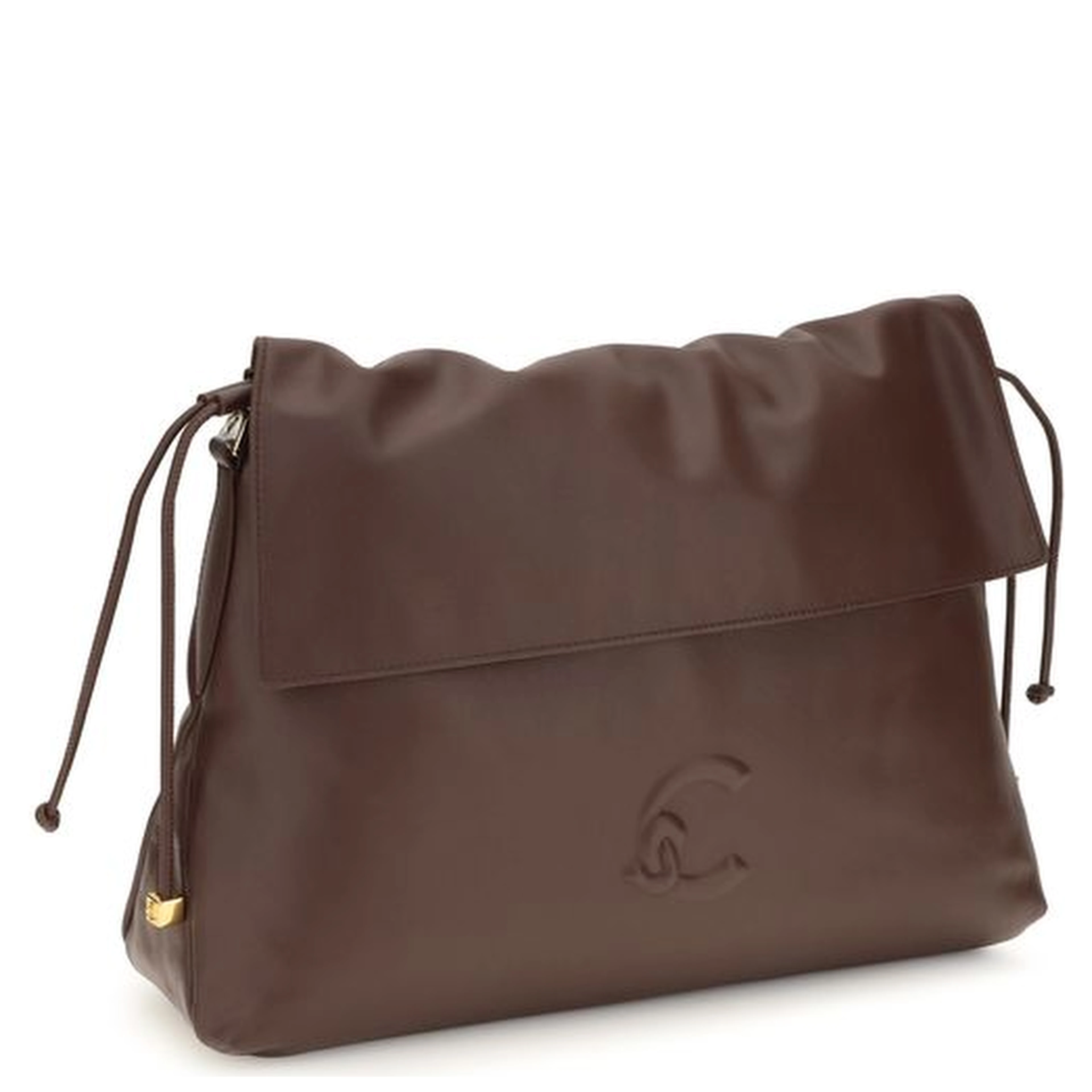 Brown Calf Leather Bos Taurus Shoulder Bag