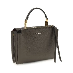 Brown Calf Leather Bos Taurus Handbag