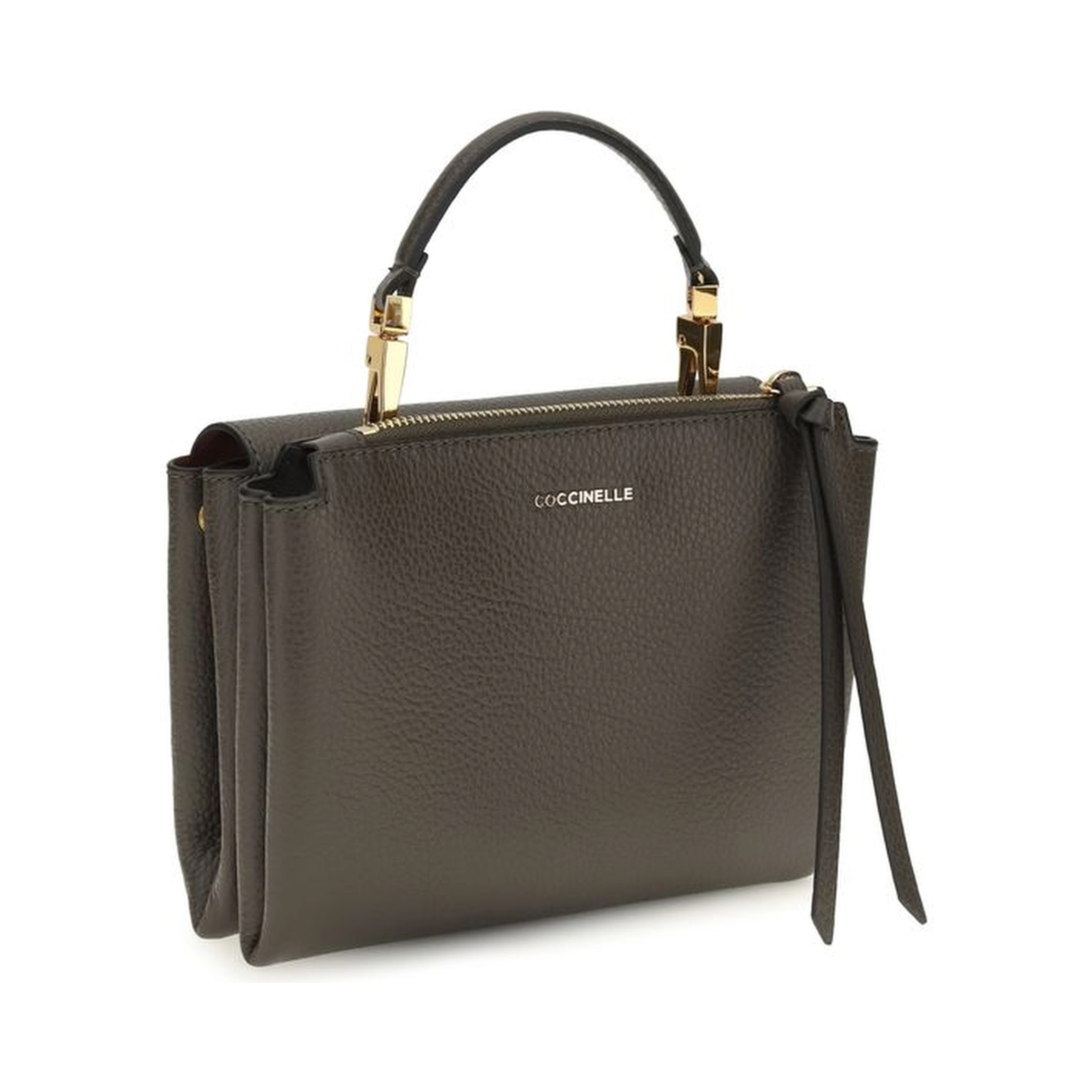 Brown Calf Leather Bos Taurus Handbag