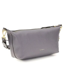 Gray Calf Leather Bos Taurus Shoulder Bag