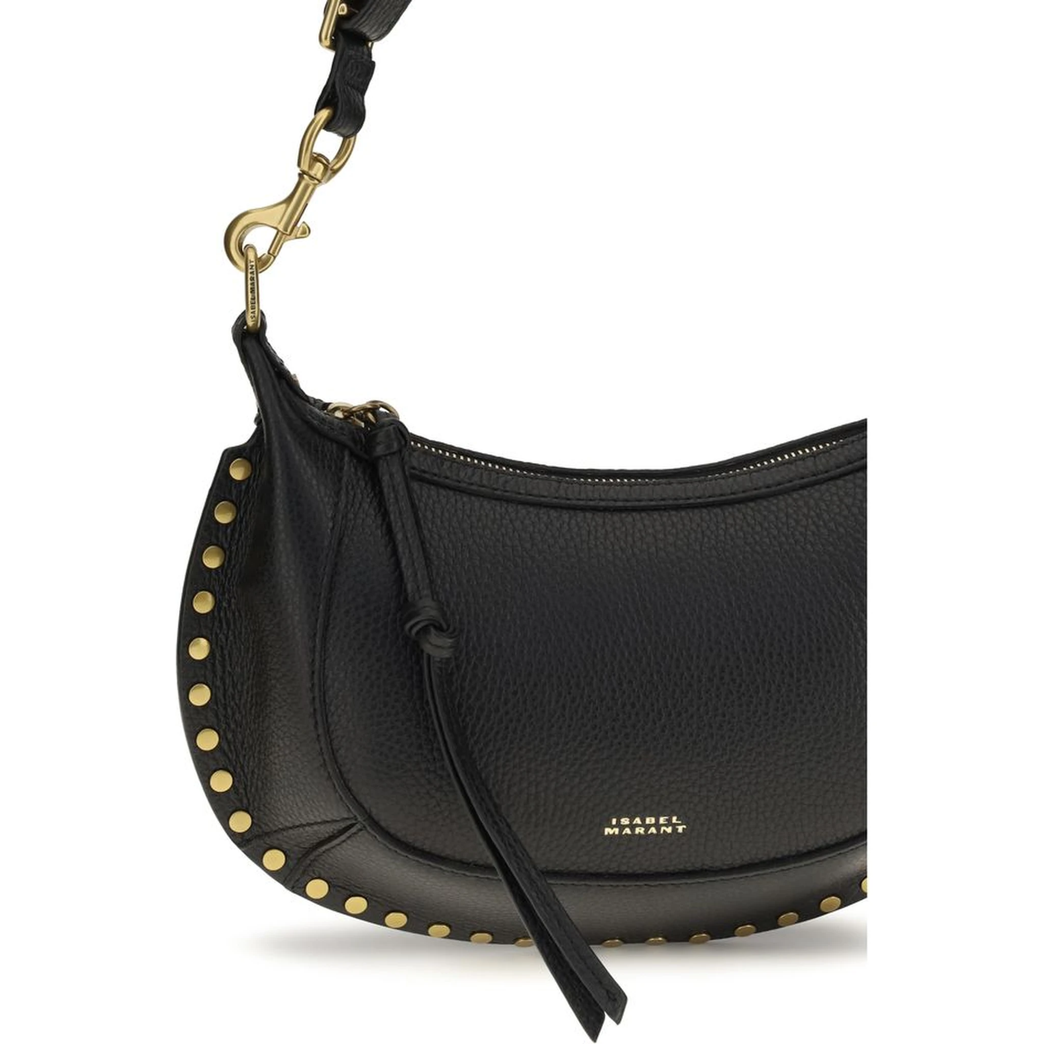 Black Calf Leather Bos Taurus Shoulder Bag