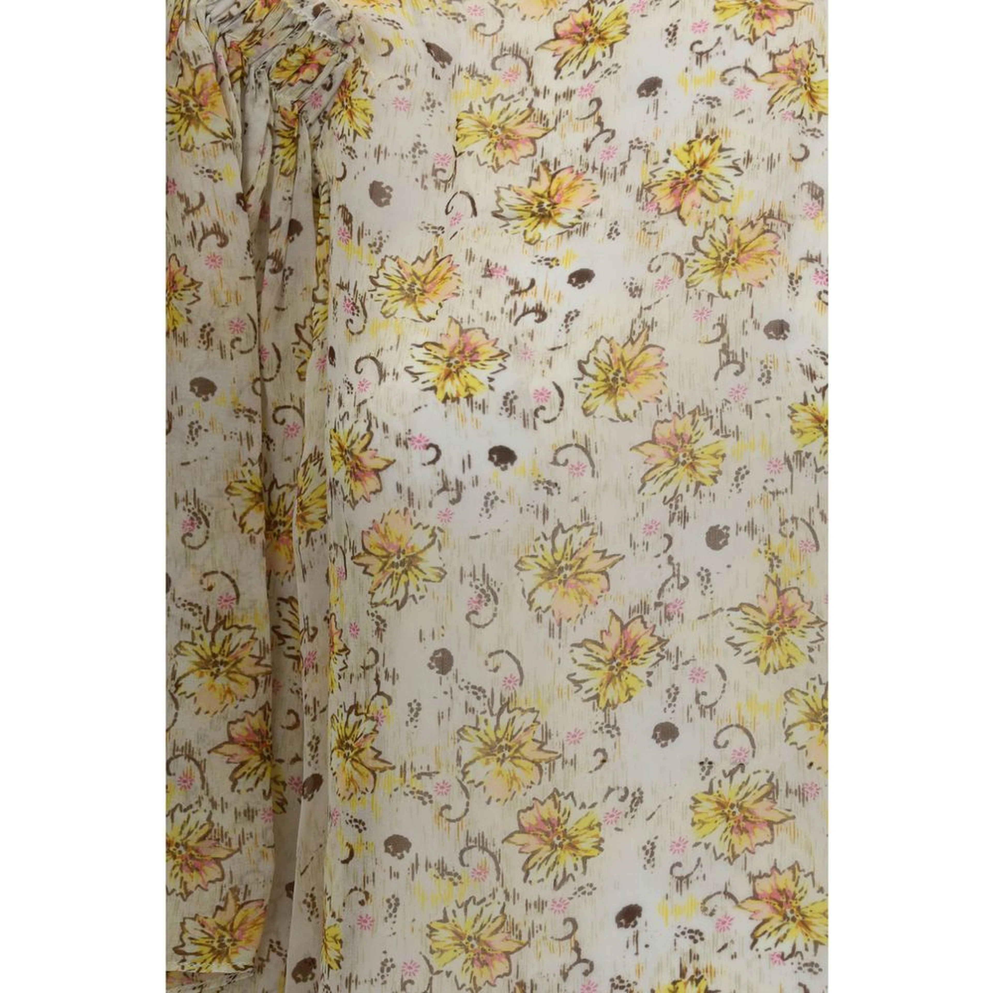 Beige Viscose Blouse