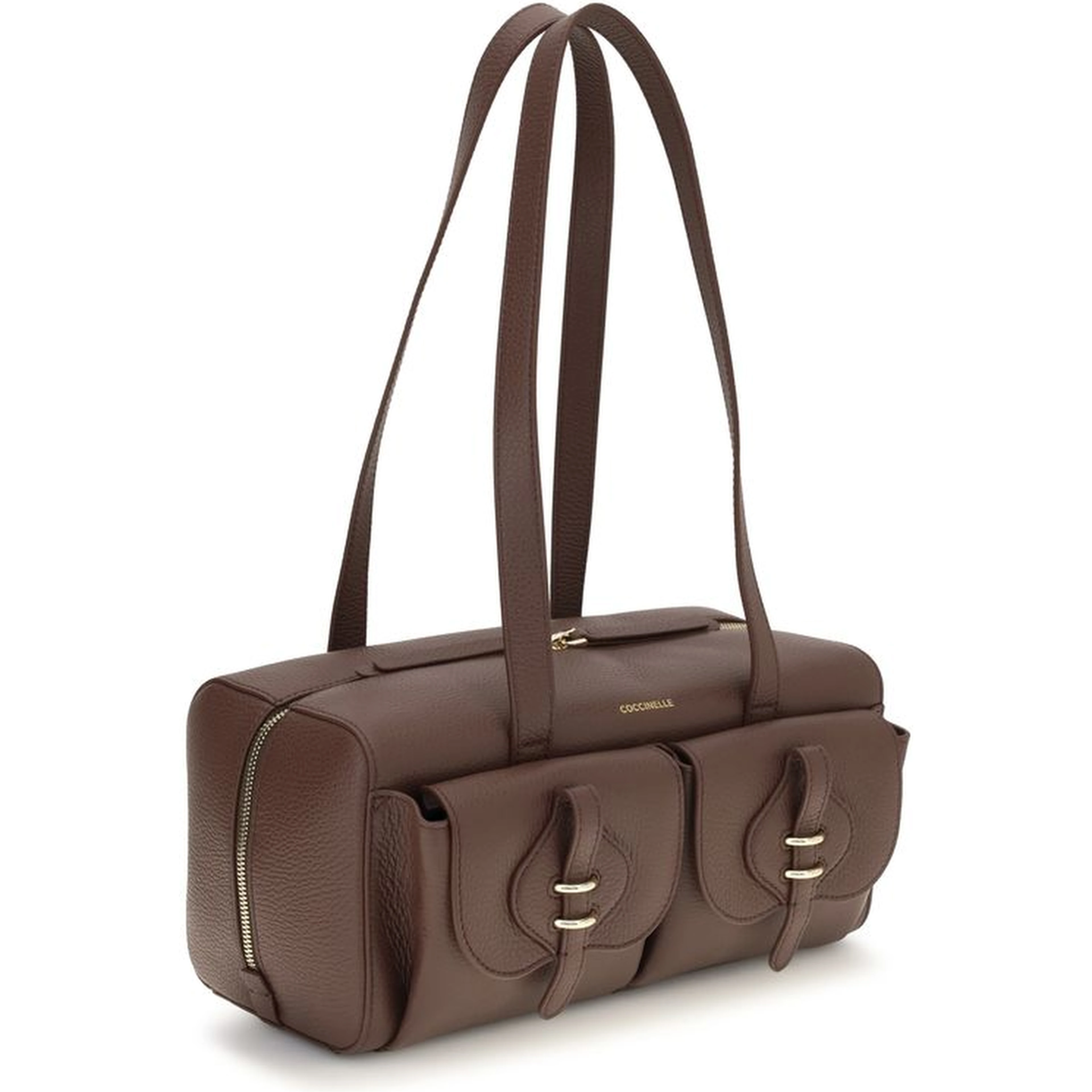 Brown Calf Leather Bos Taurus Shoulder Bag