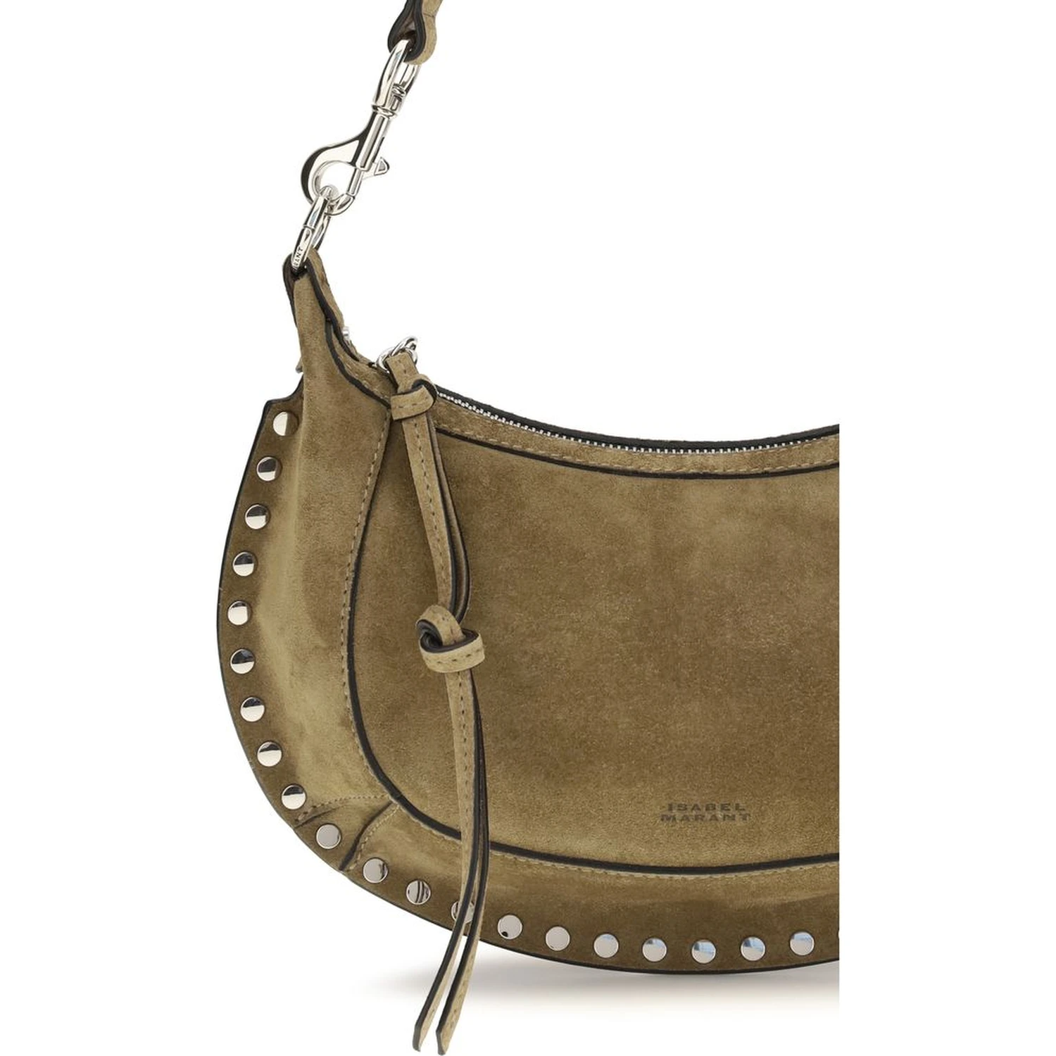 Beige Calf Leather Bos Taurus Shoulder Bag