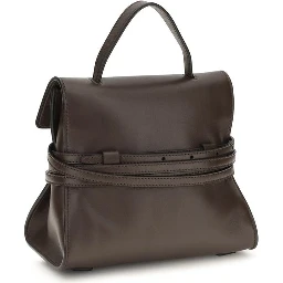Brown Goatskin Shoulder Bag