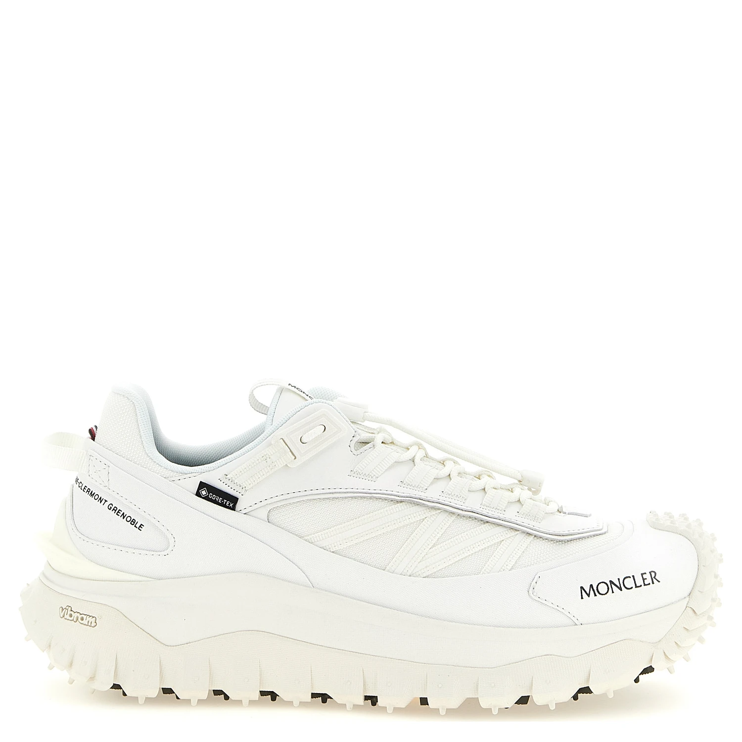 White Leather Athletic Sneakers