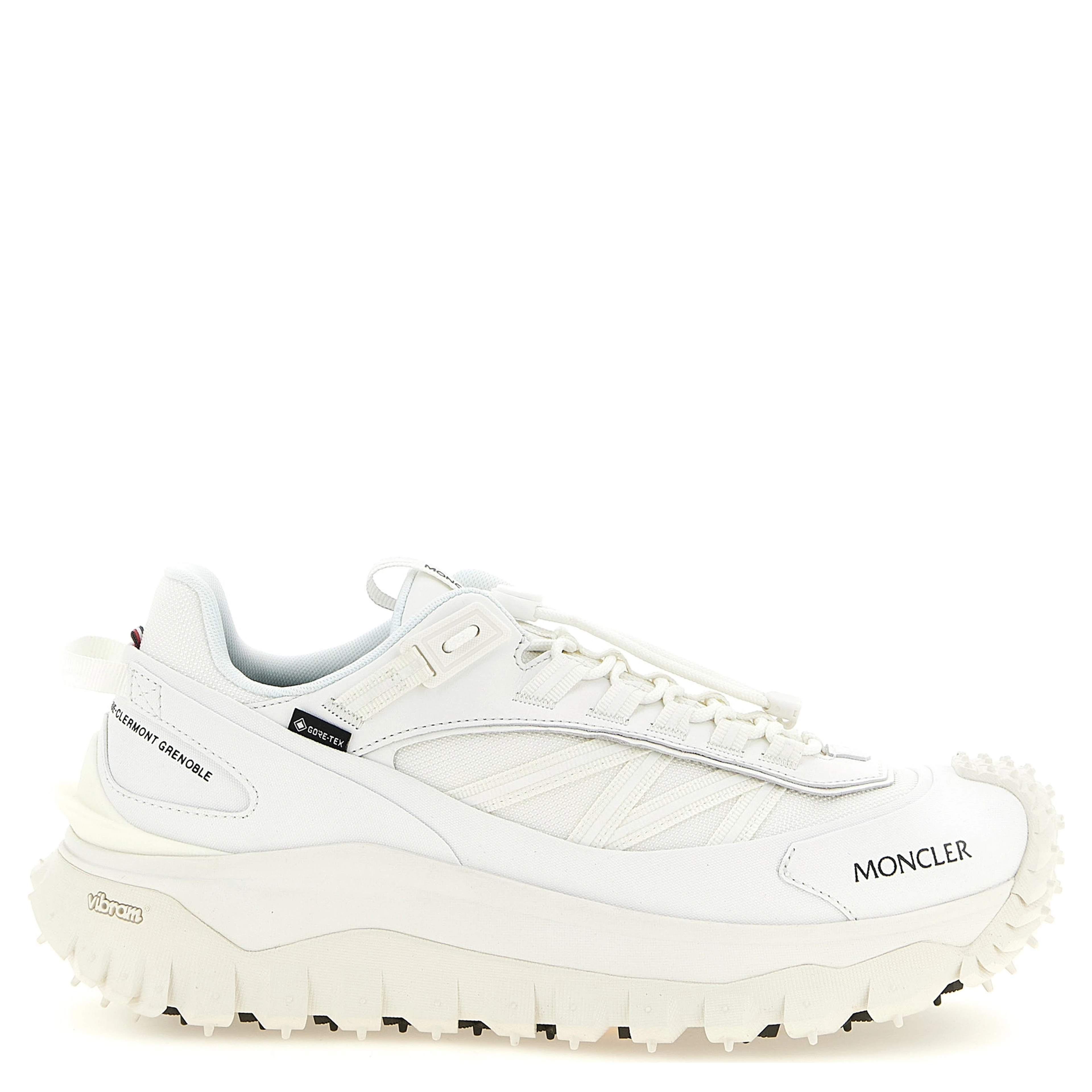 White Leather Athletic Sneakers