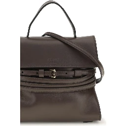 Brown Goatskin Shoulder Bag