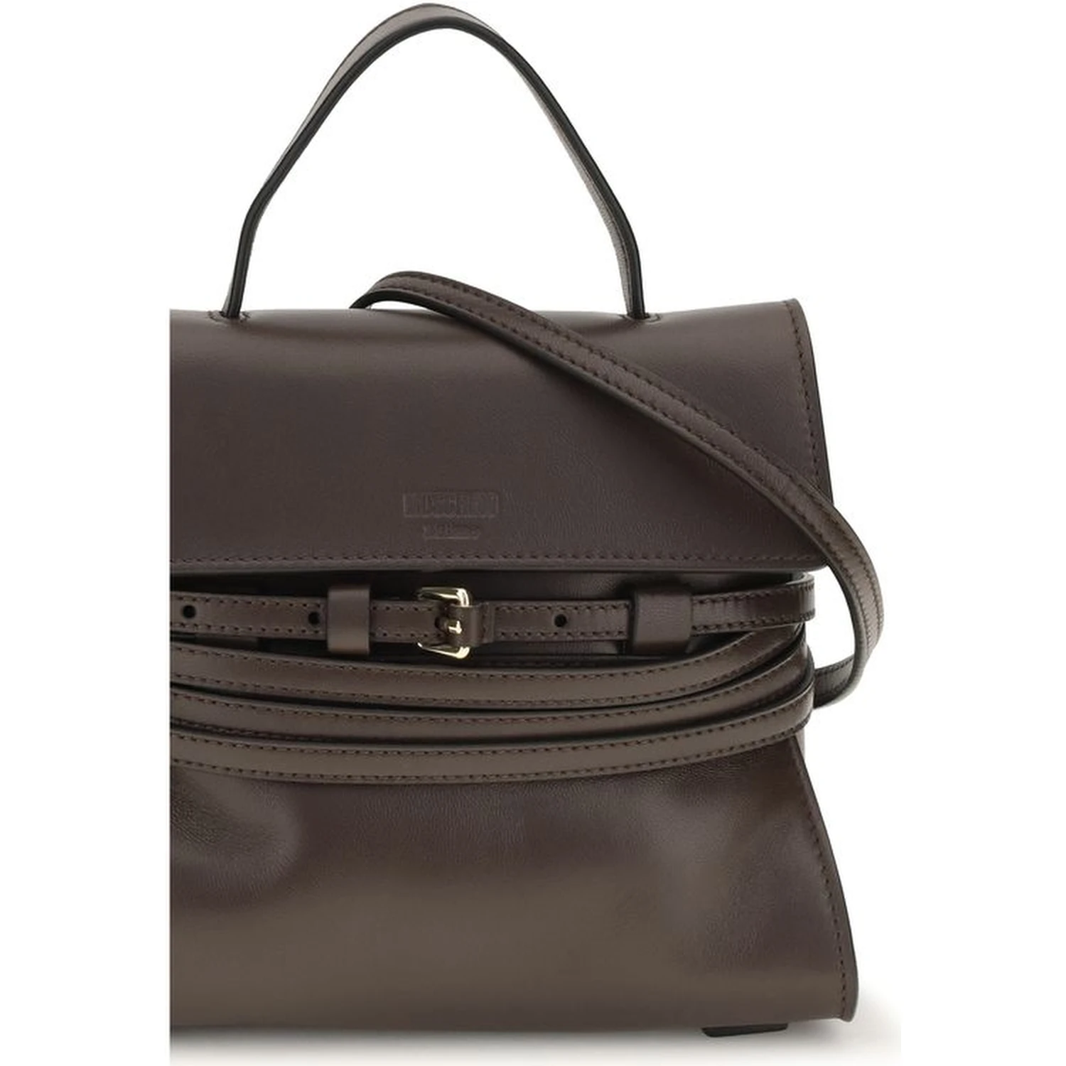 Brown Goatskin Shoulder Bag