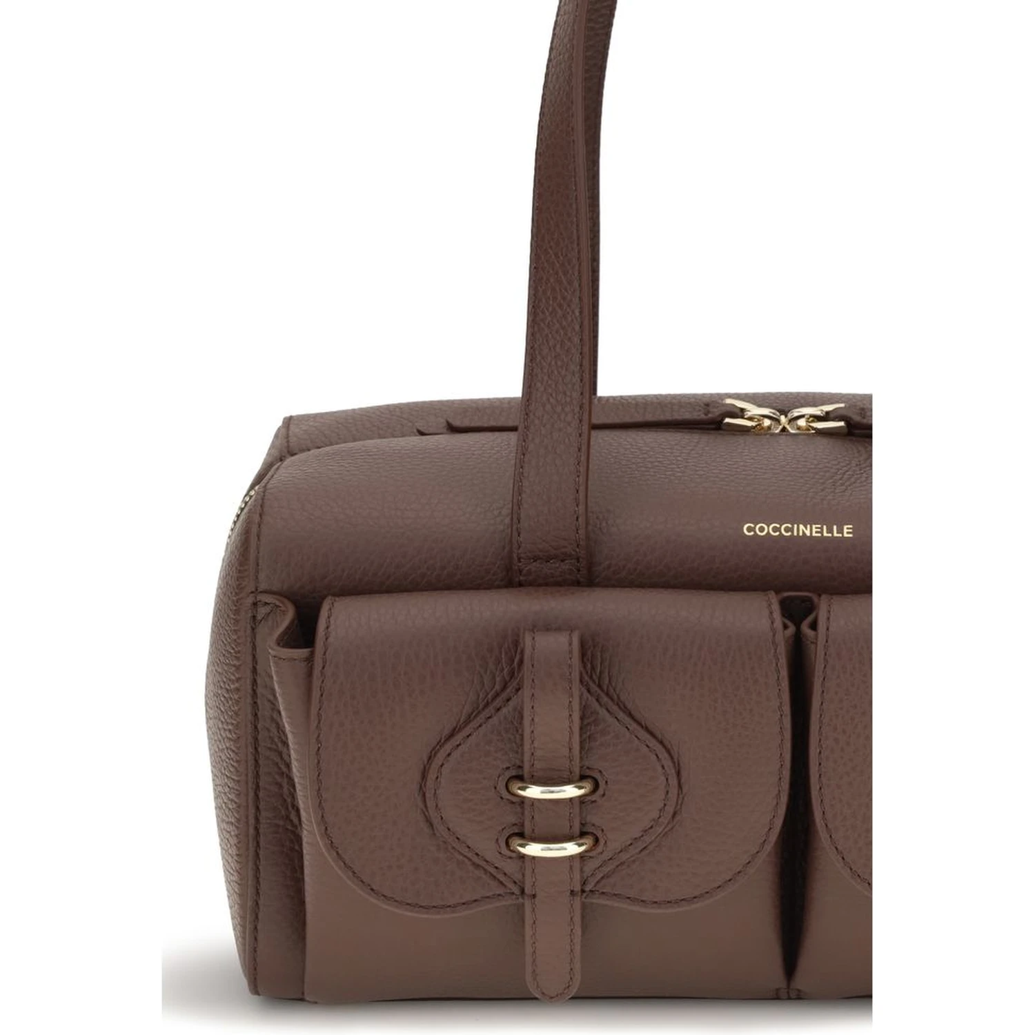 Brown Calf Leather Bos Taurus Shoulder Bag