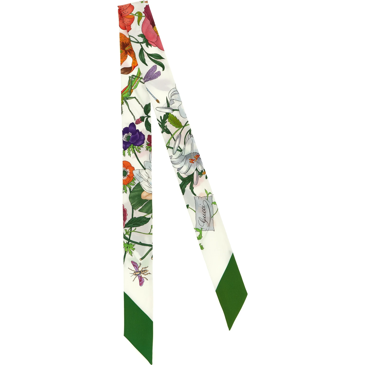 Bicolor Silk Foulard