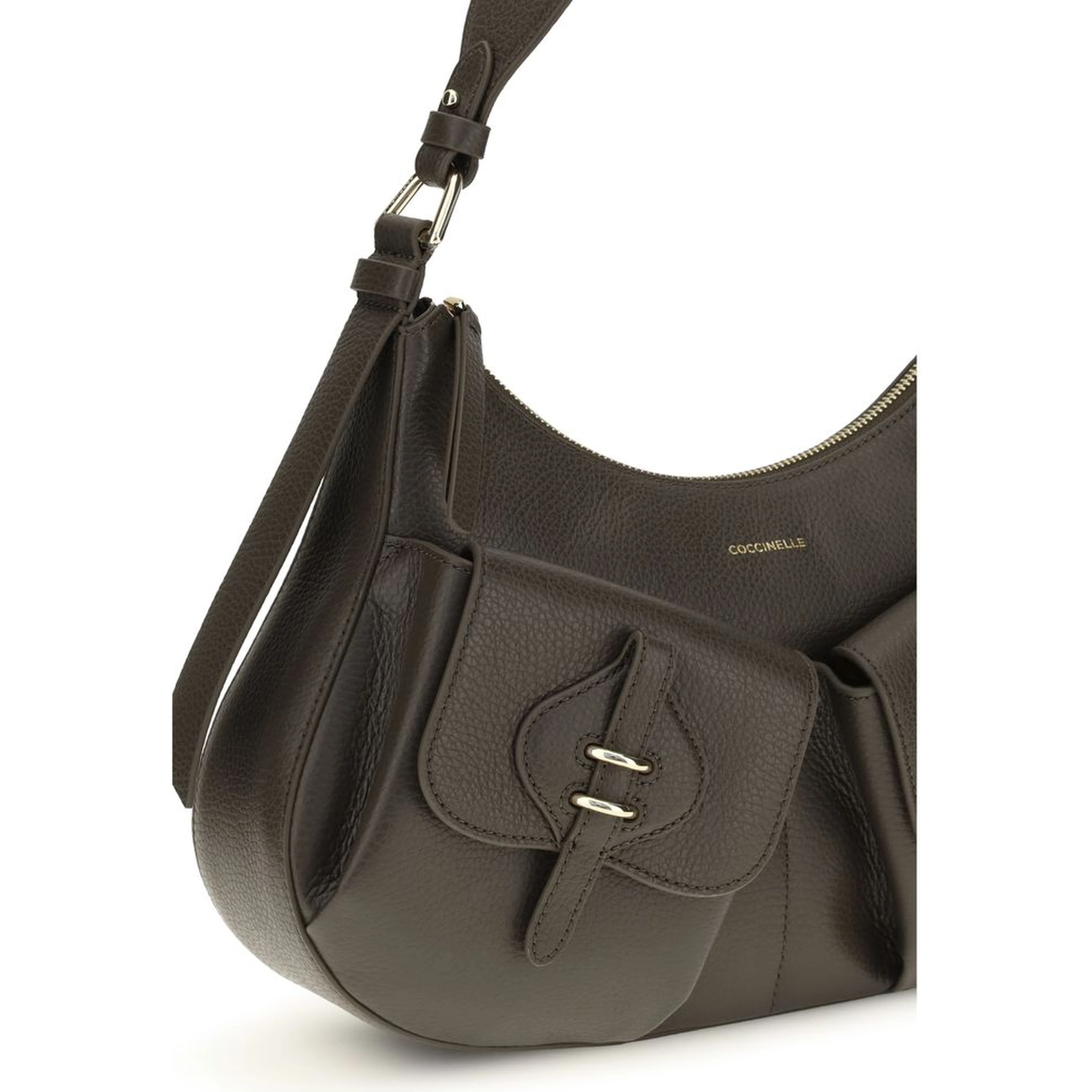 Brown Calf Leather Bos Taurus Shoulder Bag