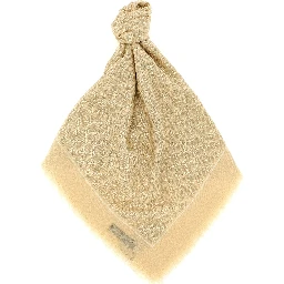 Beige Wool Scarf