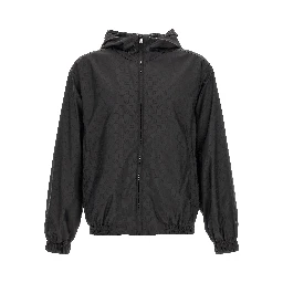 Black Polyamide Shell Jacket