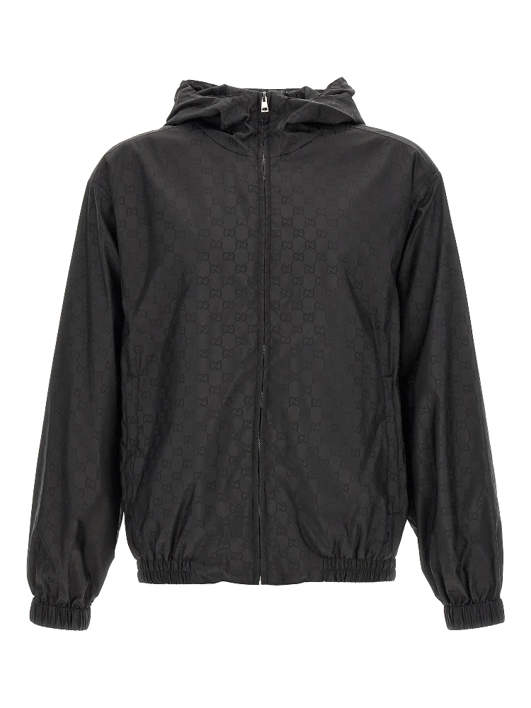 Black Polyamide Shell Jacket