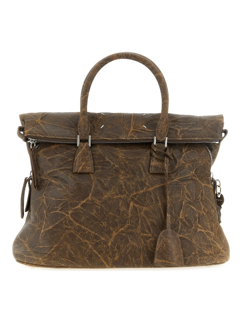 Brown Goatskin Shoulder Bag