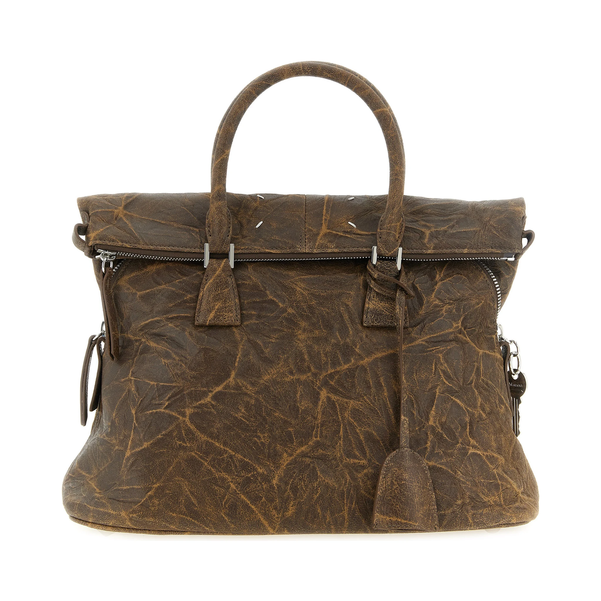 Brown Goatskin Shoulder Bag