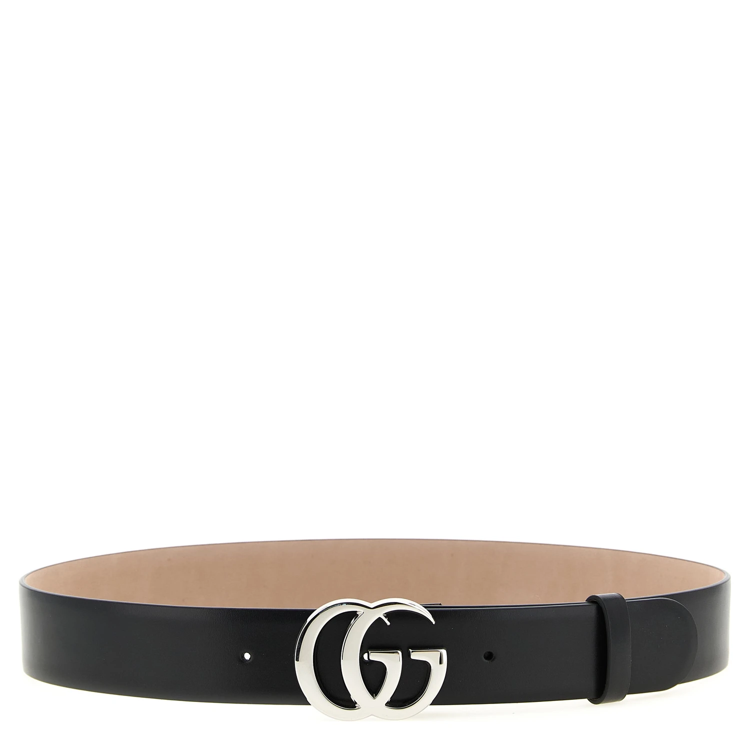 Black Calfskin Regular Belt