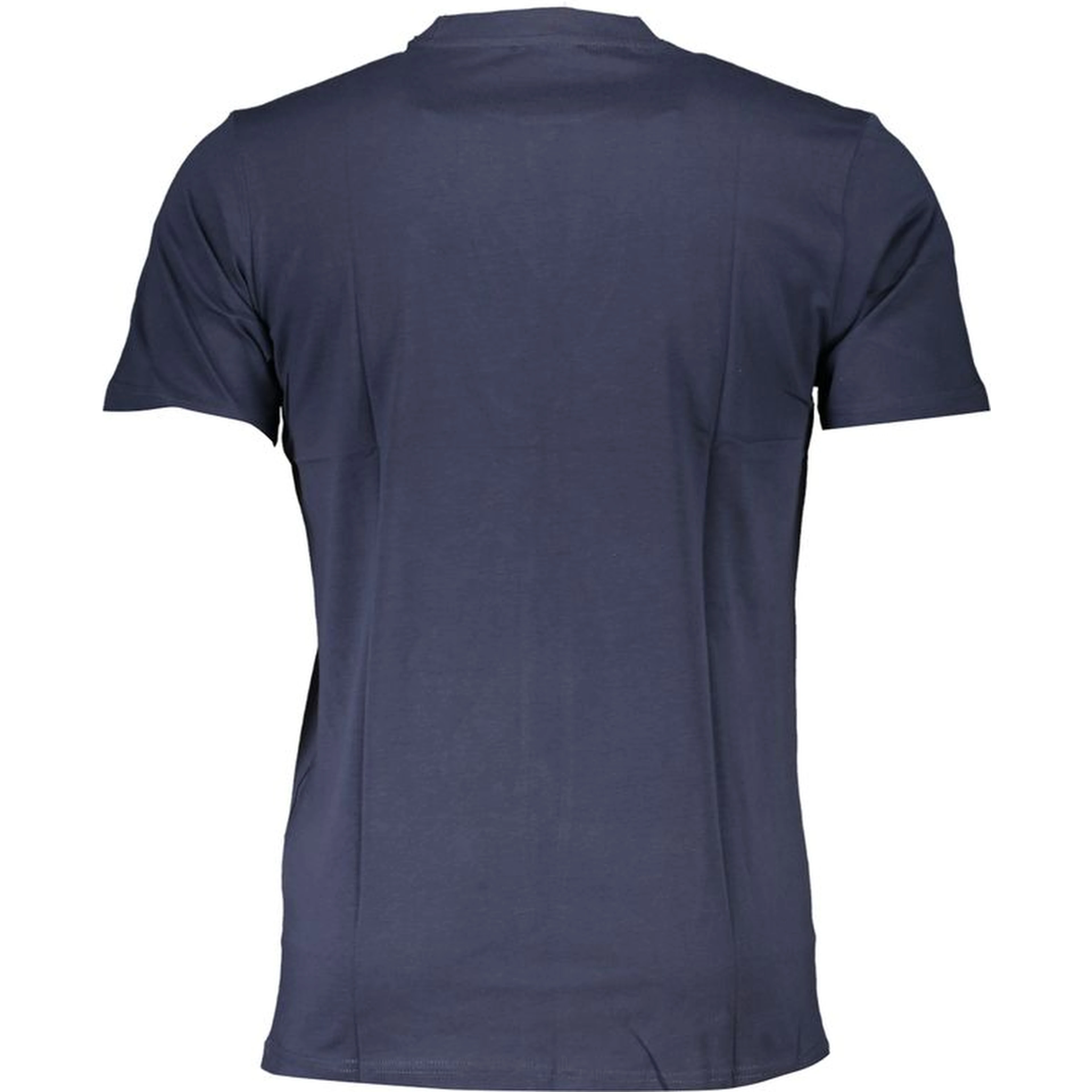 Blue Cotton Men's T-Shirt