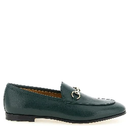 Bicolor Calfskin Slip-On Loafers