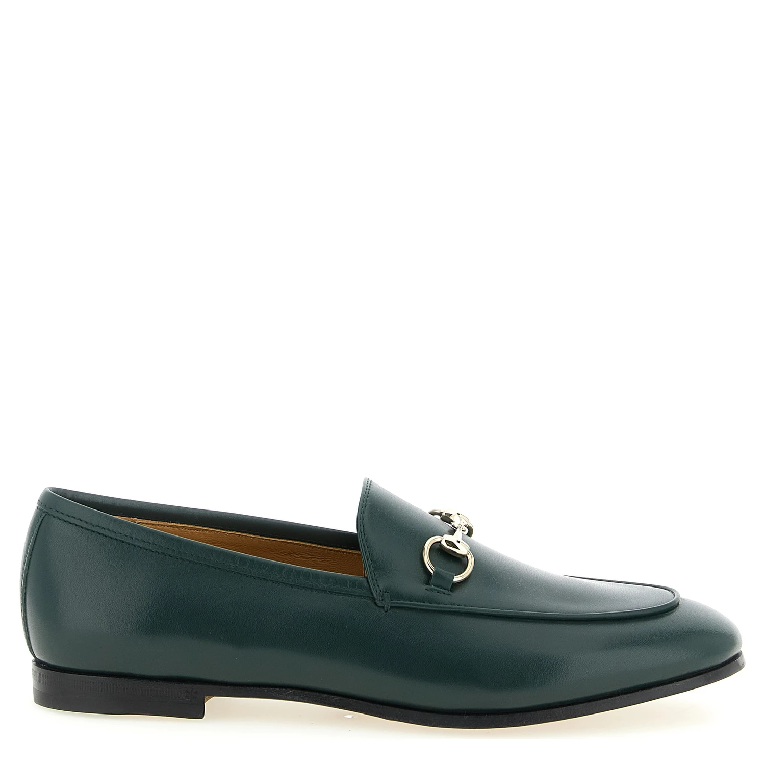 Bicolor Calfskin Slip-On Loafers