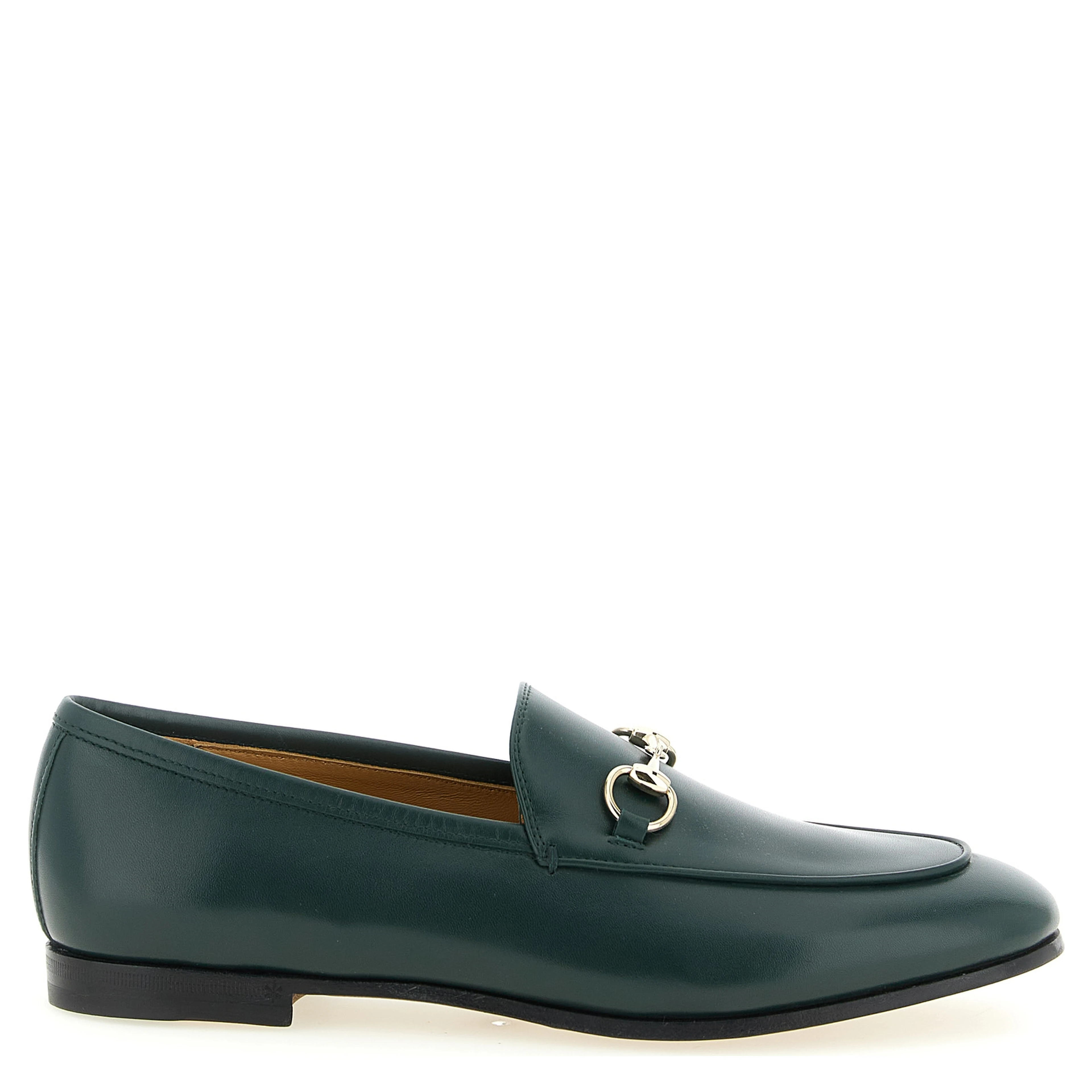 Bicolor Calfskin Slip-On Loafers