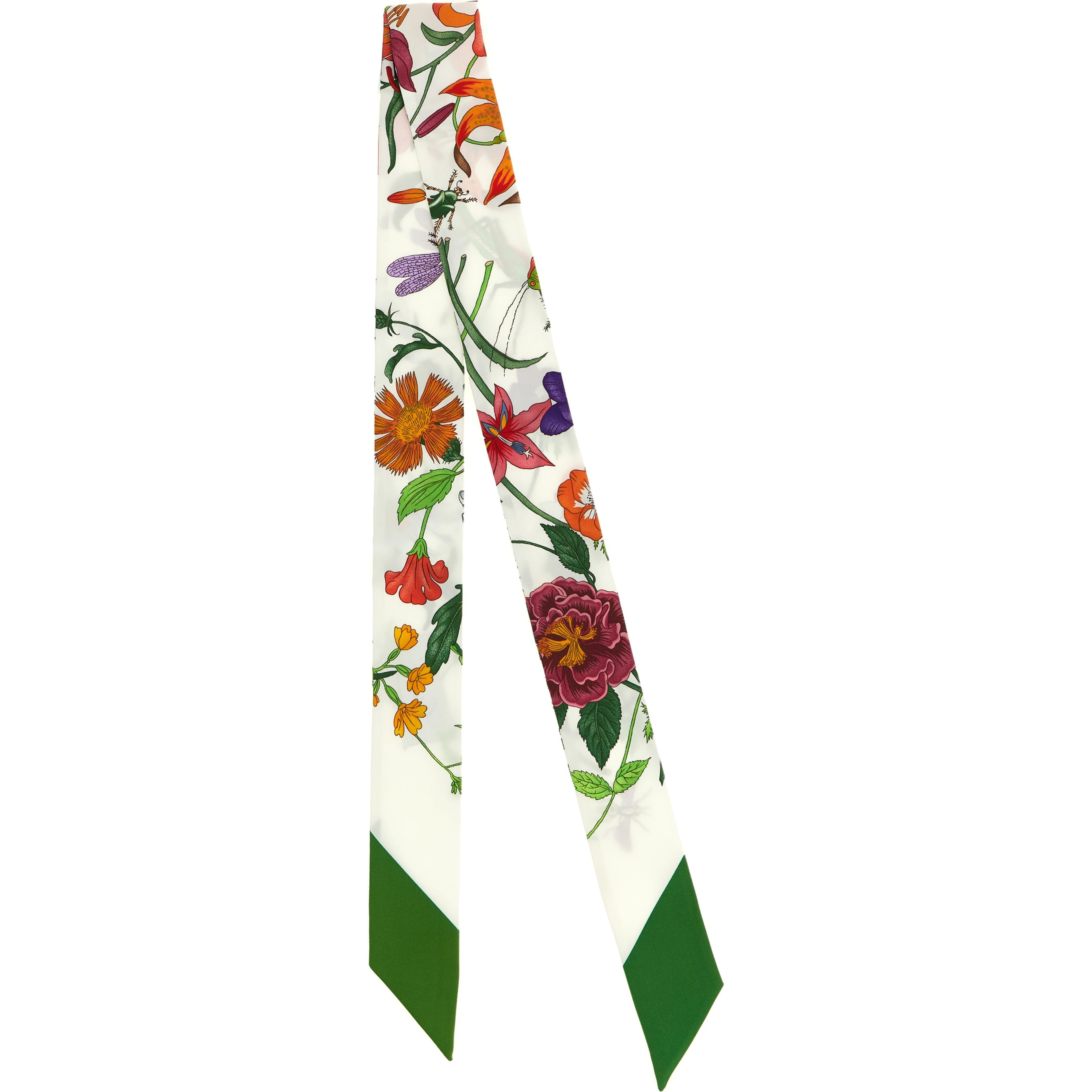 Bicolor Silk Foulard
