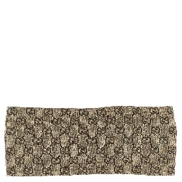 Beige Silk Headband