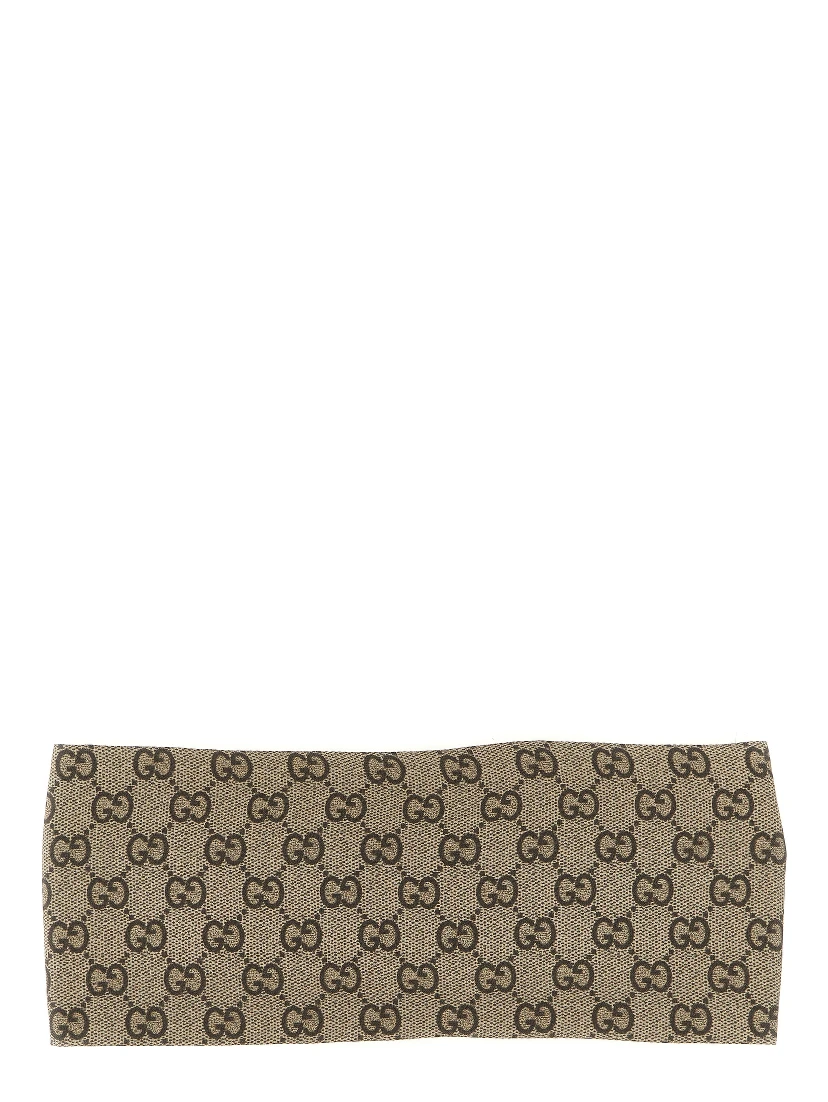 Beige Silk Headband