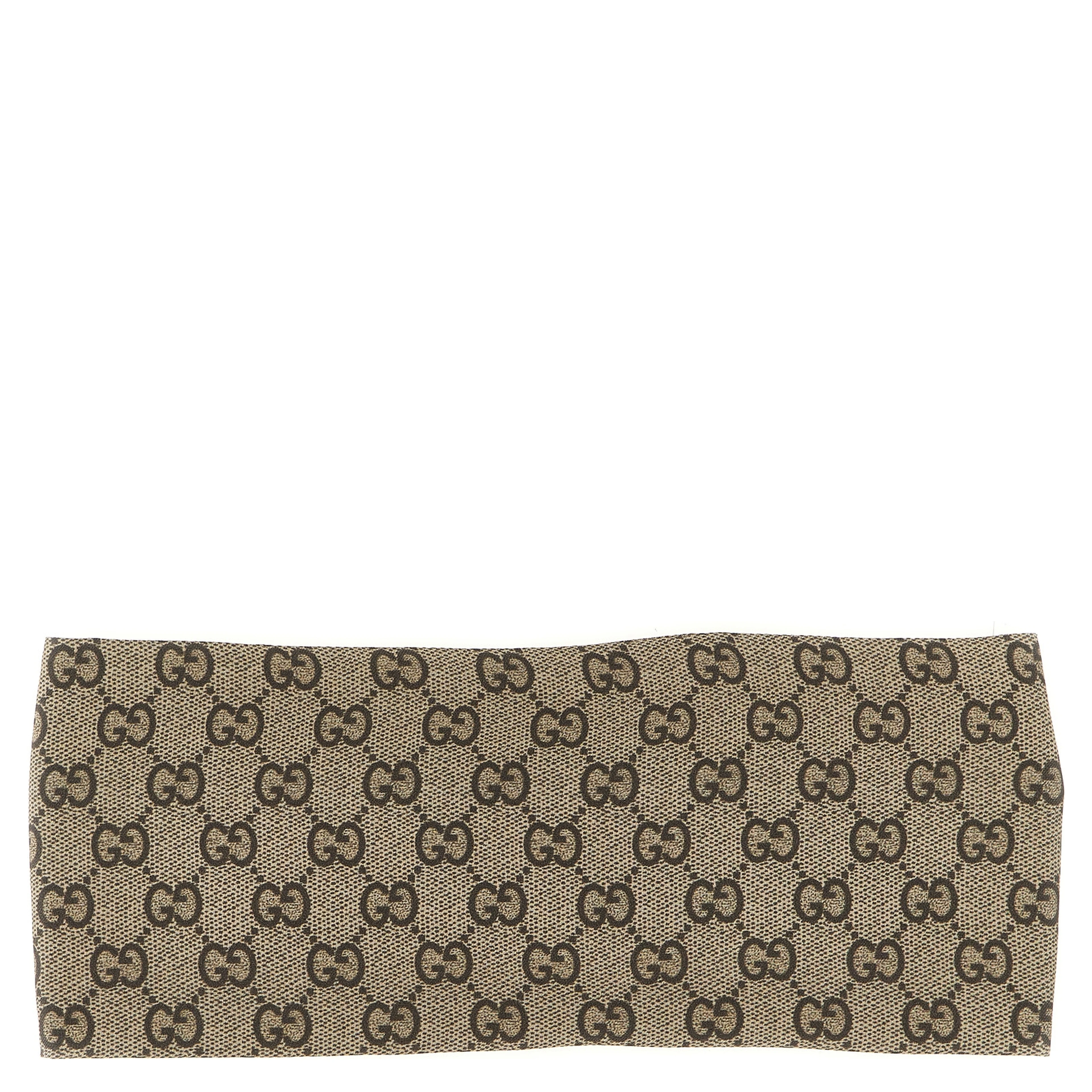 Beige Silk Headband