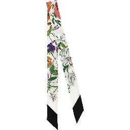 Multicolor Silk Foulard