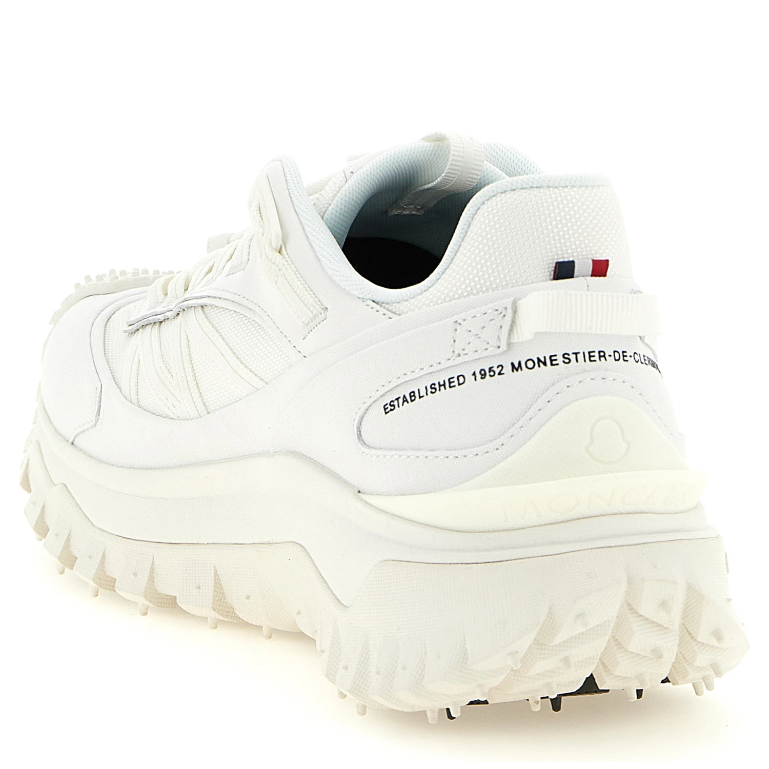 White Leather Athletic Sneakers