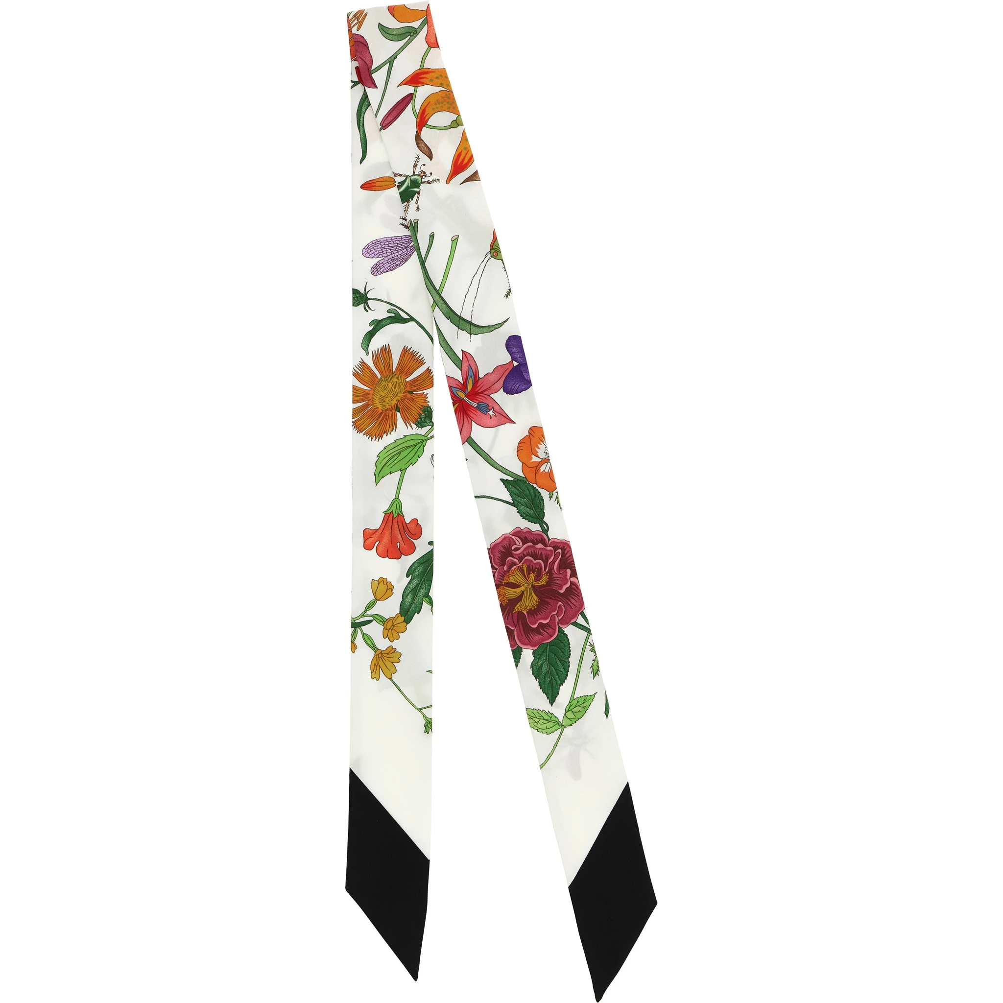 Multicolor Silk Foulard