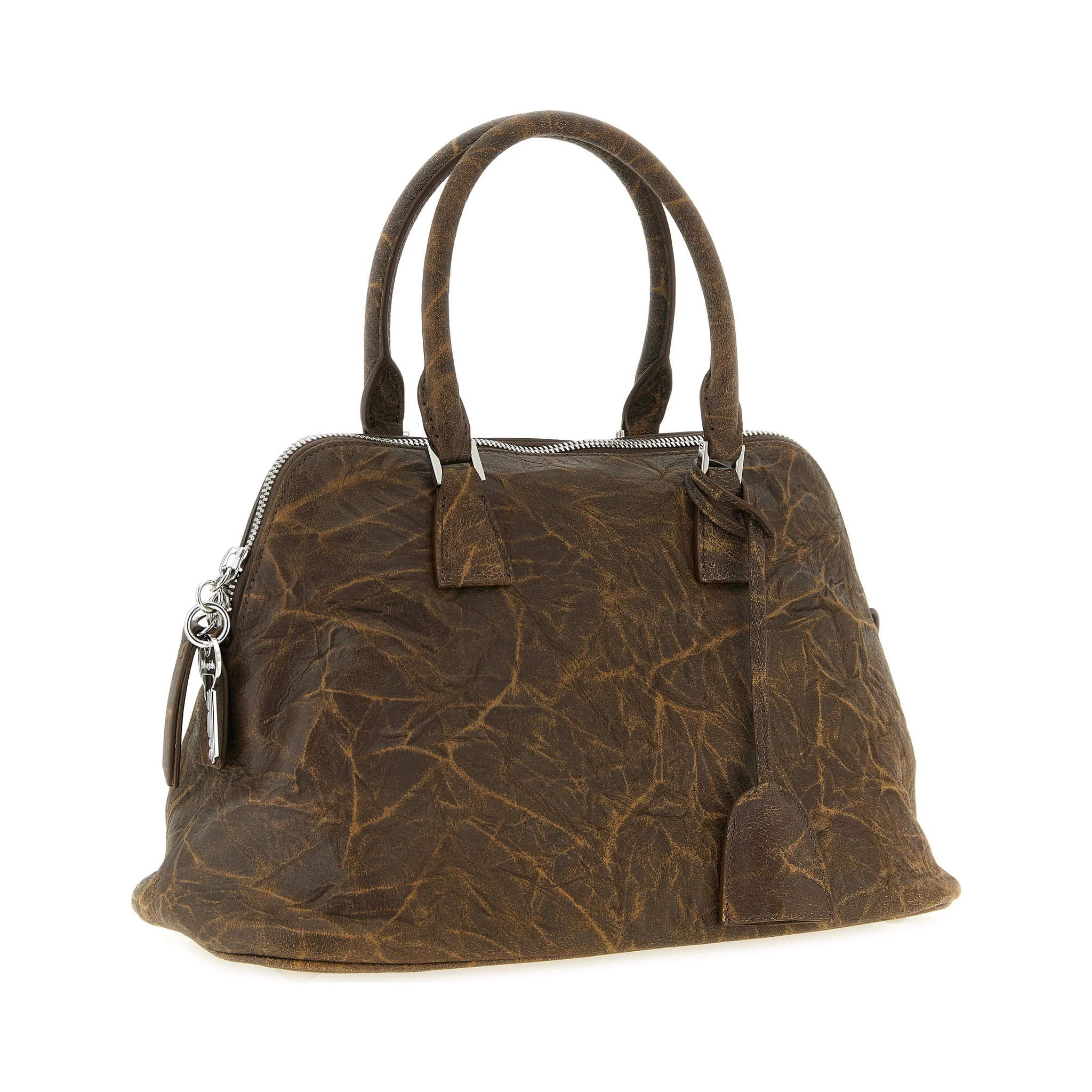 Brown Goatskin Shoulder Bag