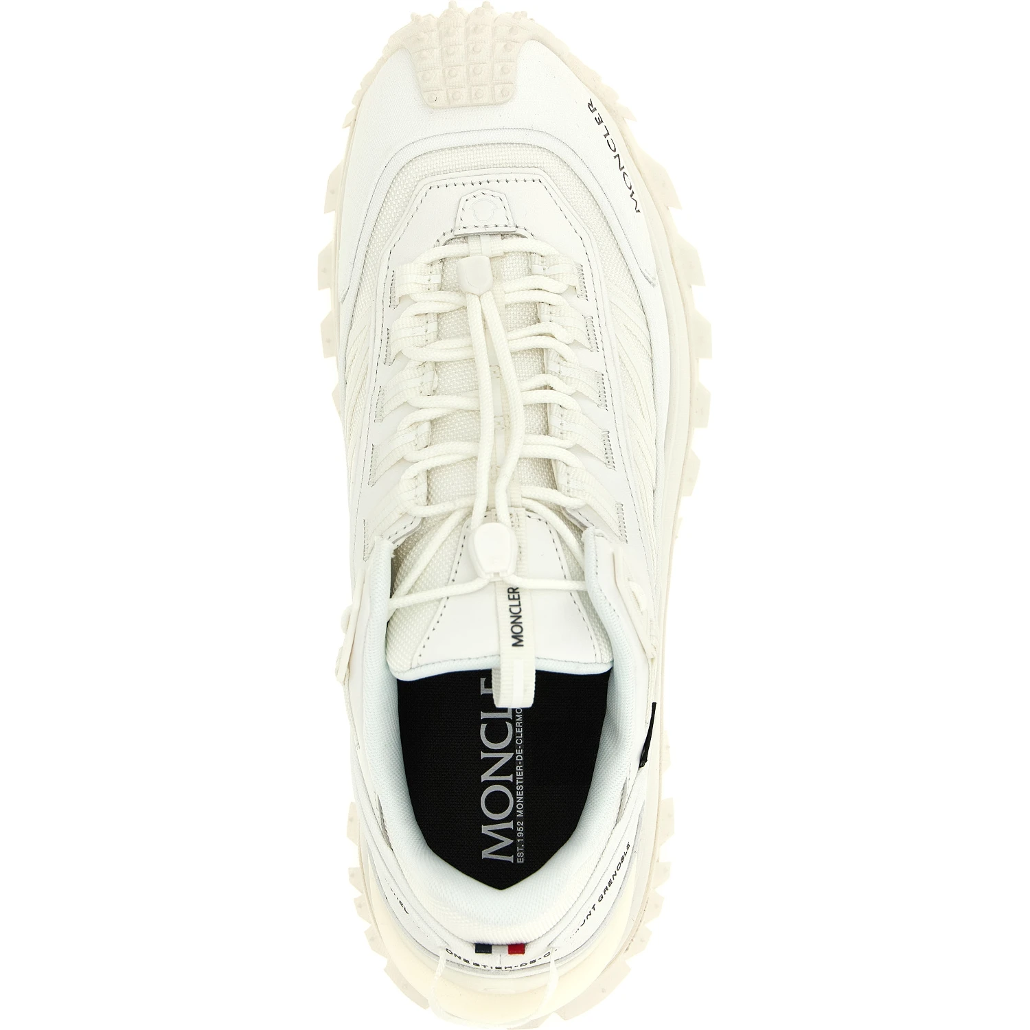 White Leather Athletic Sneakers