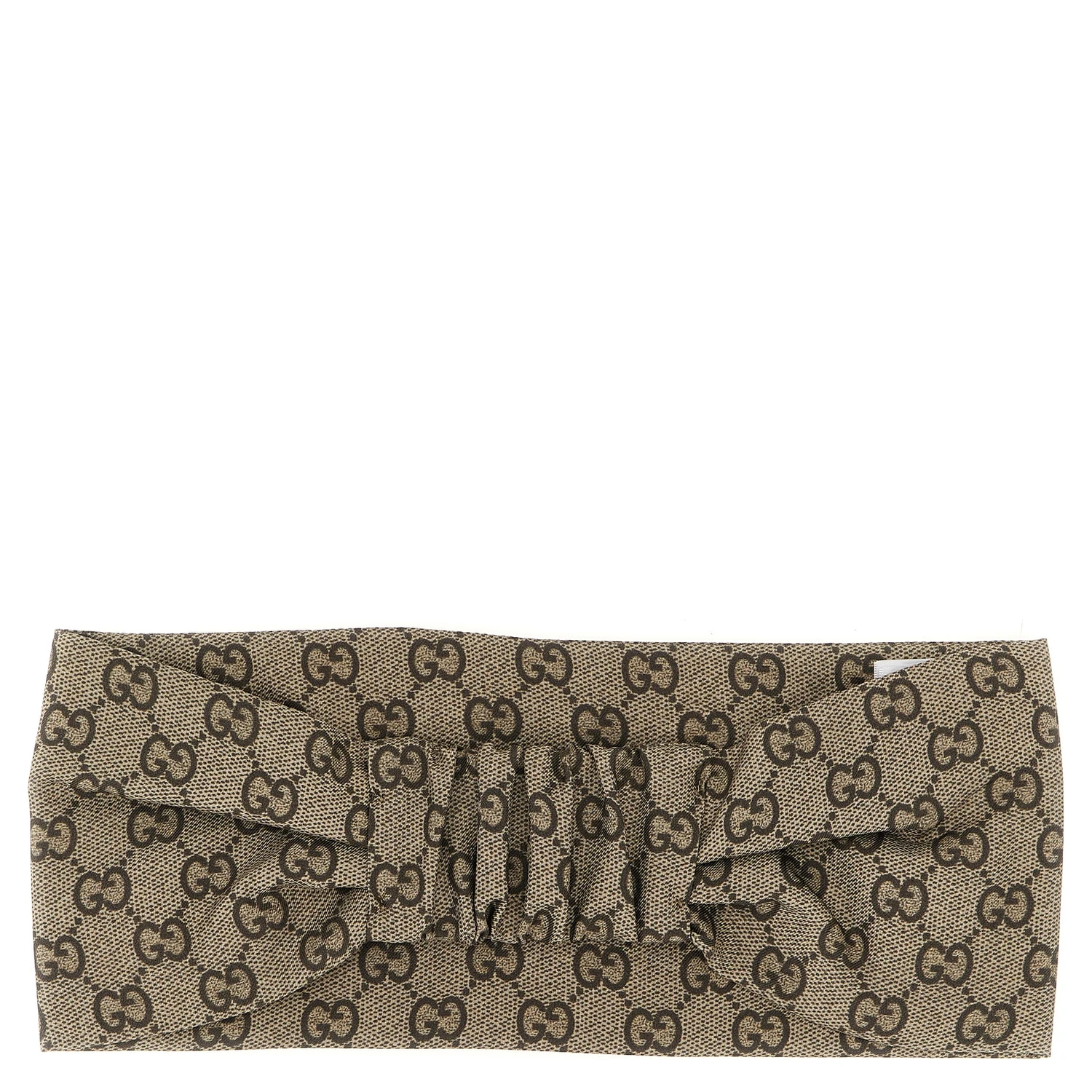 Beige Silk Headband