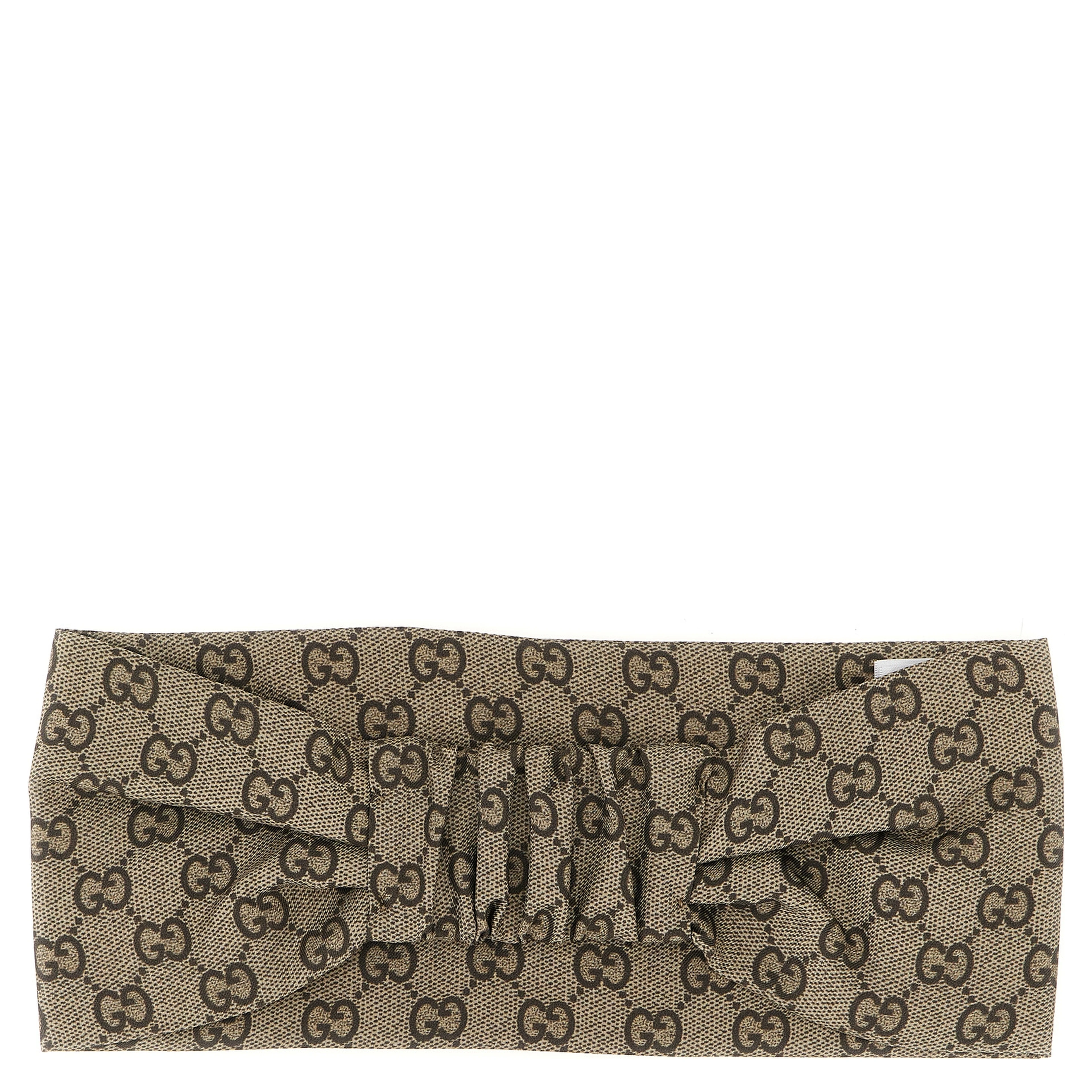 Beige Silk Headband