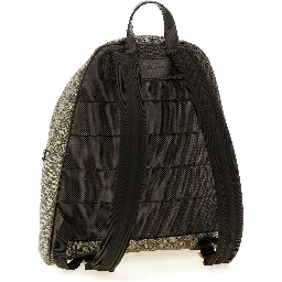 Beige Polyethylene Backpack