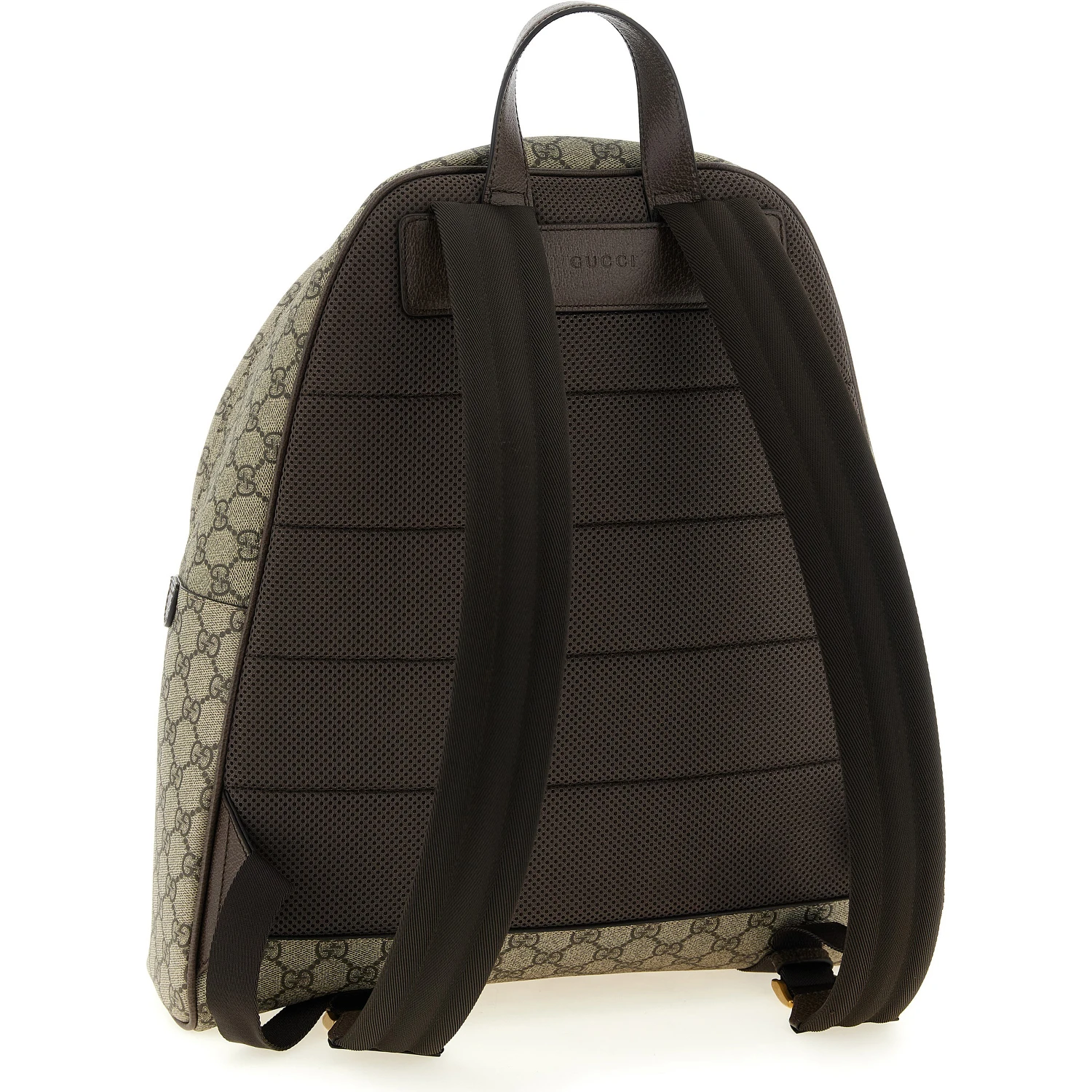 Beige Polyethylene Backpack