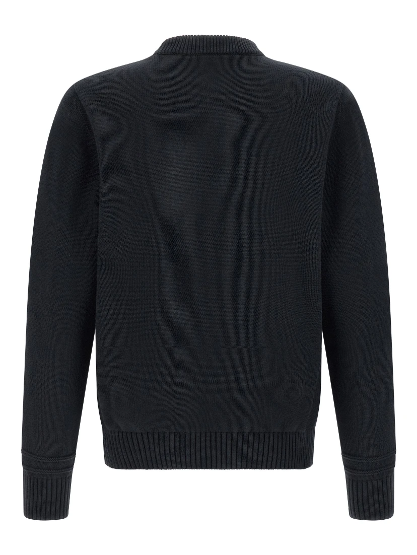 Blue Cotton Cardigan
