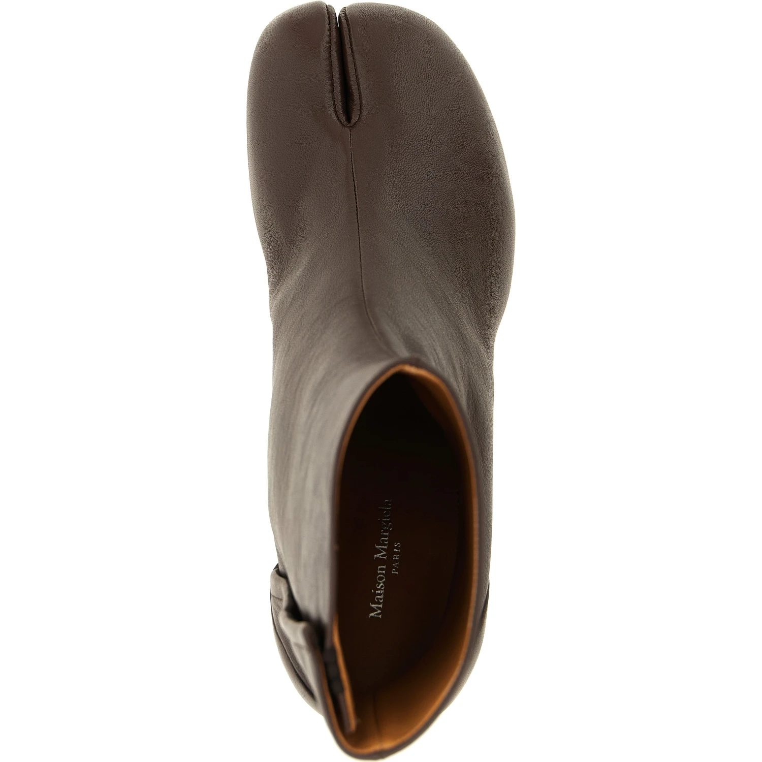Brown Lamb Leather Ankle Boots