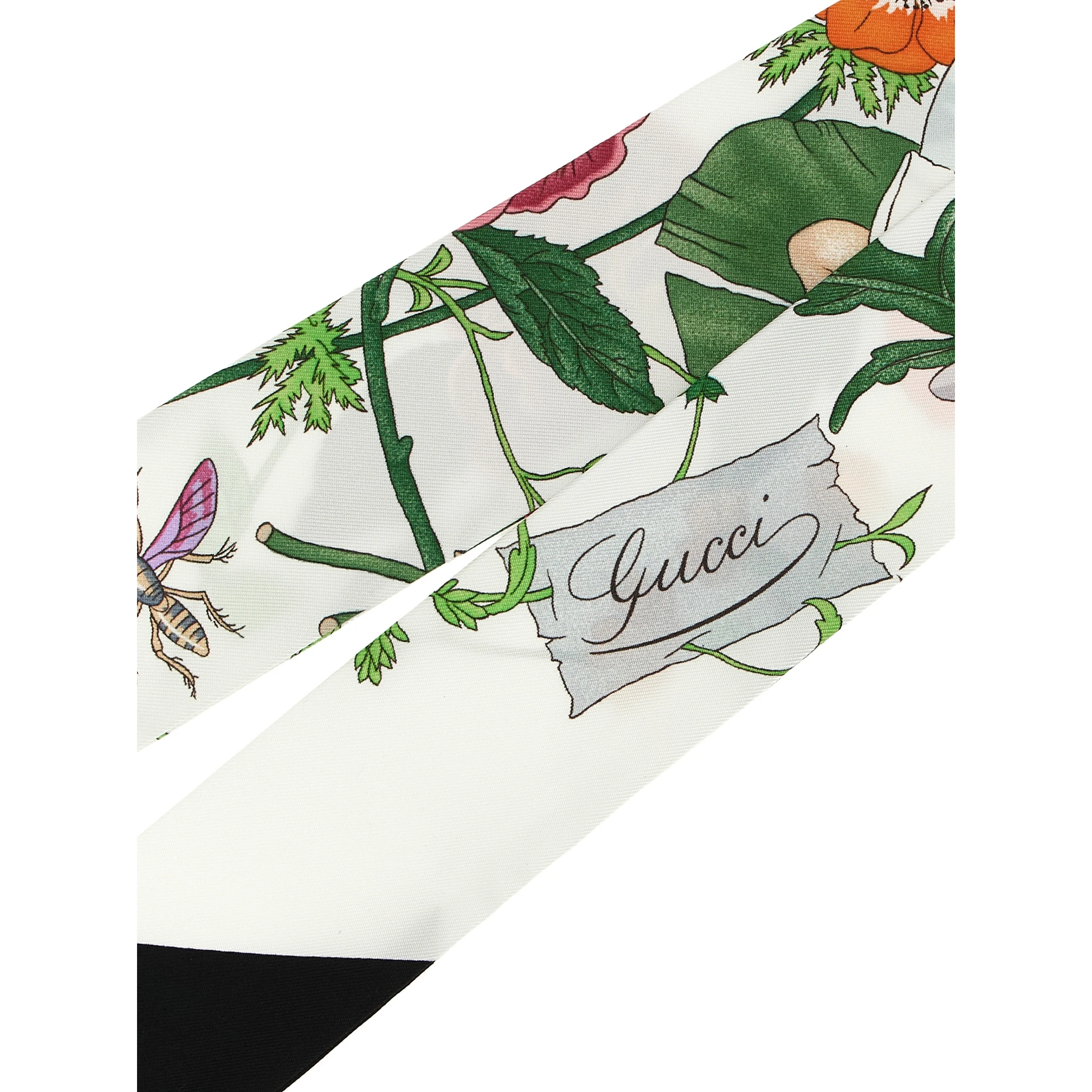 Multicolor Silk Foulard