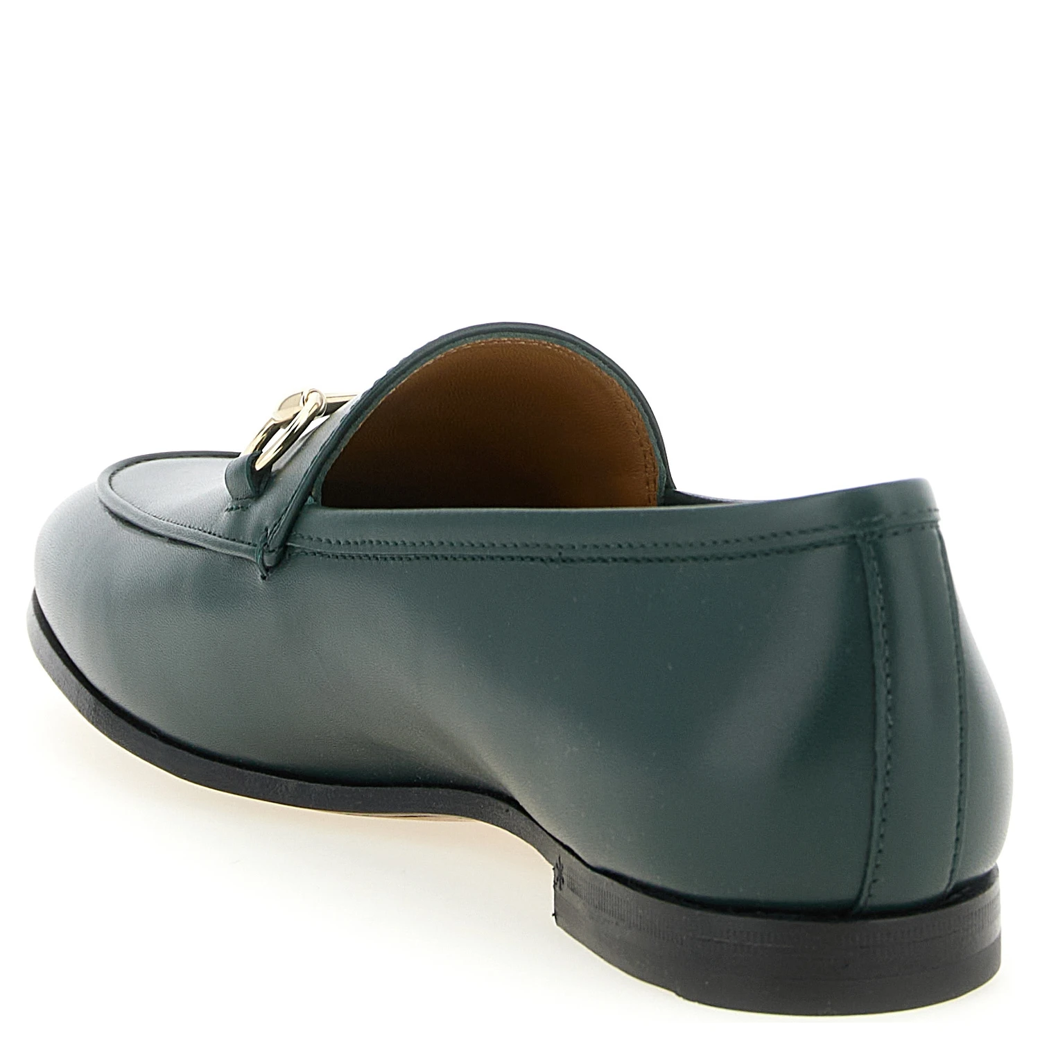 Bicolor Calfskin Slip-On Loafers