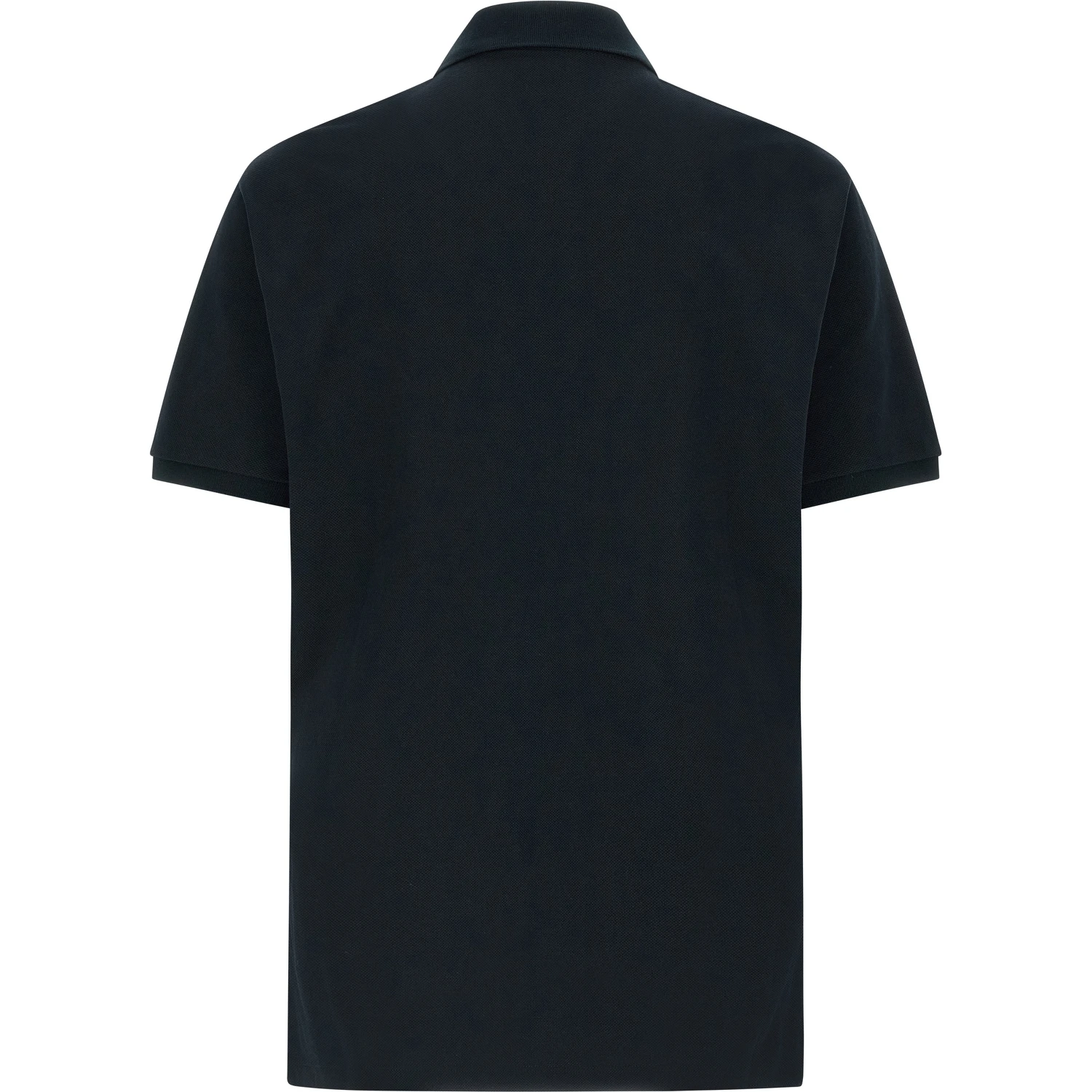 Blue Cotton Polo Shirt