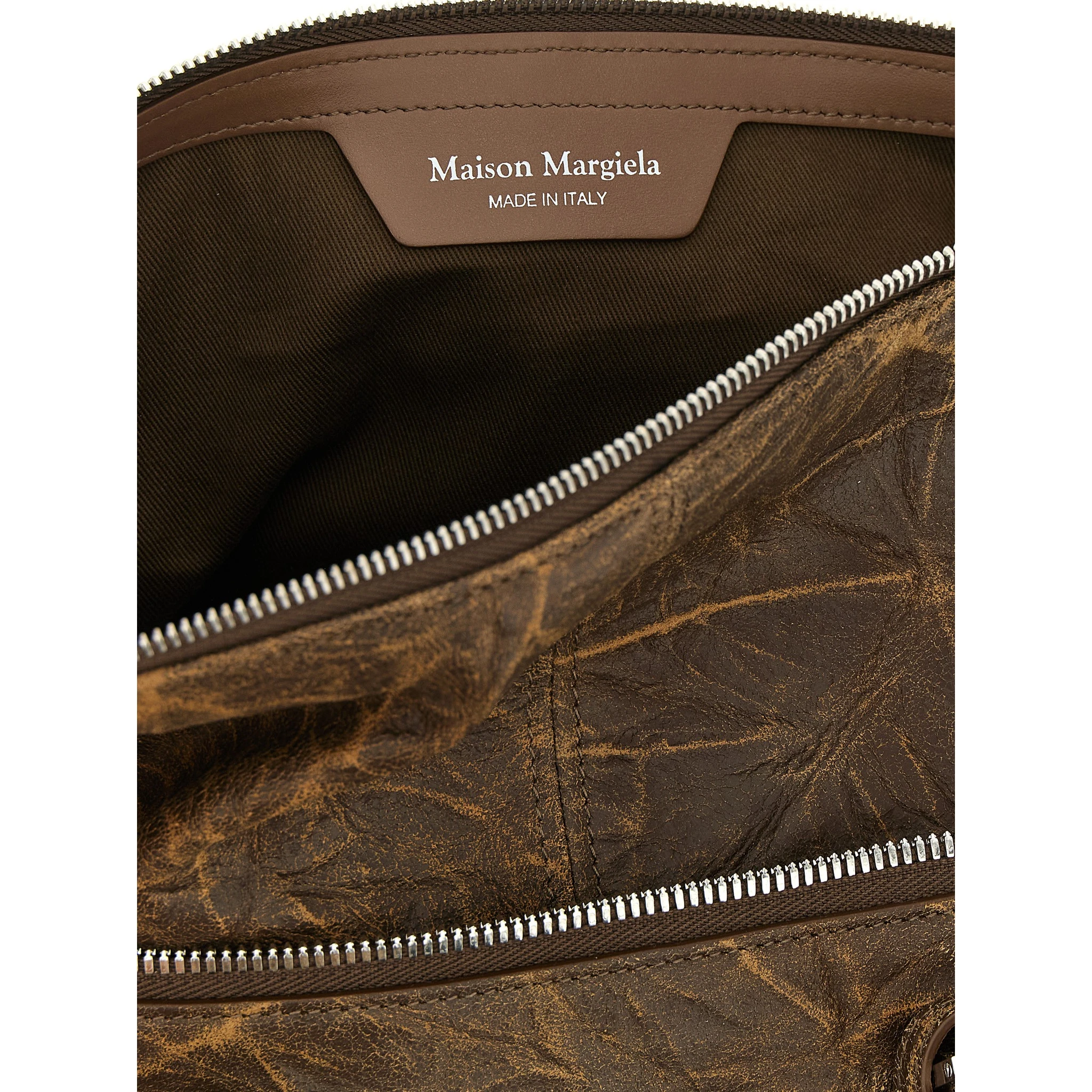 Brown Goatskin Shoulder Bag