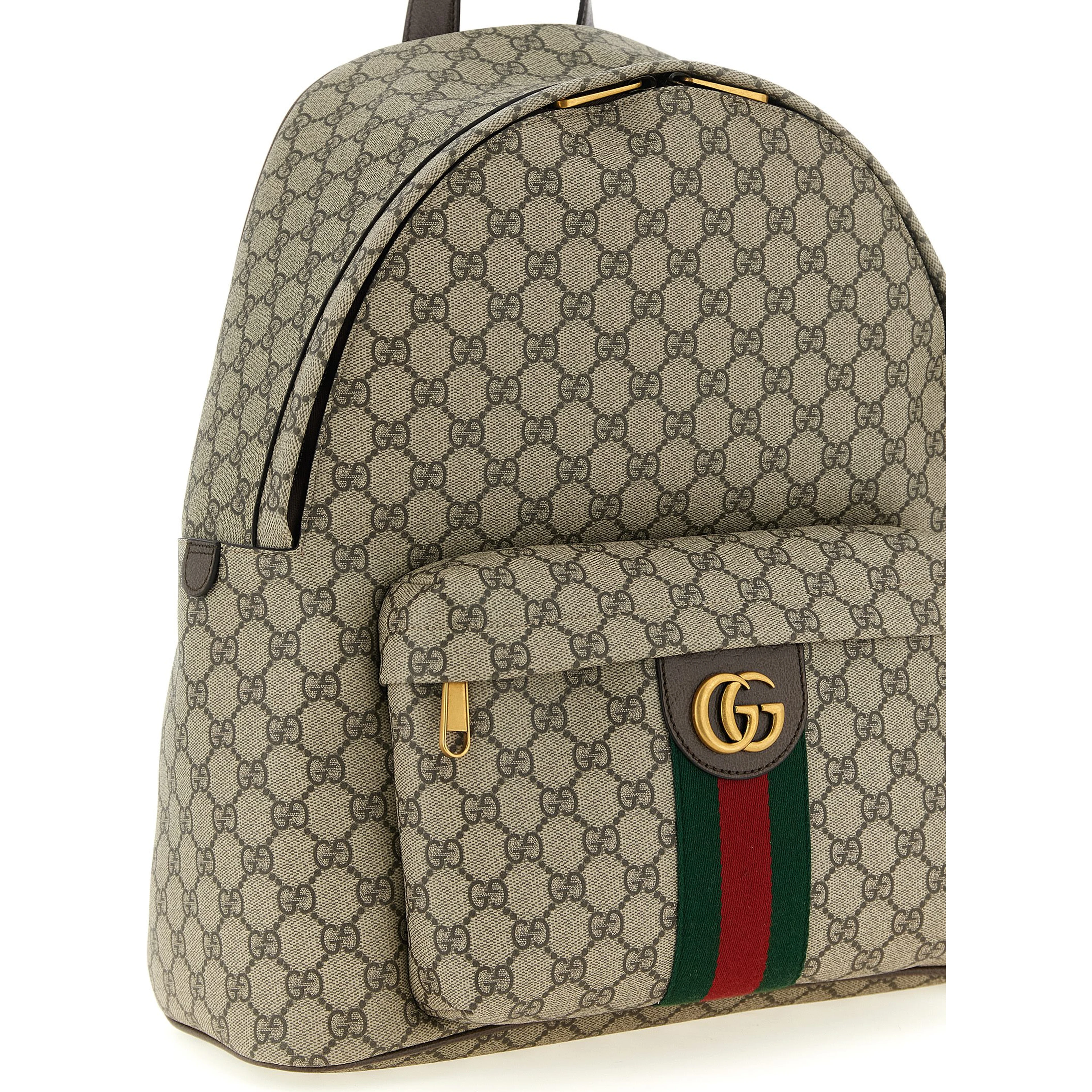 حقيبة ظهر من البولي إيثيلين البيج