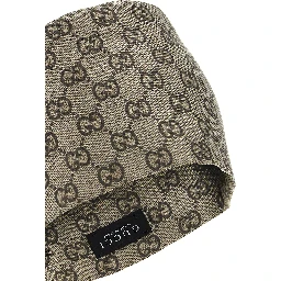 Beige Silk Headband