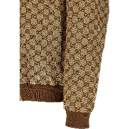 Beige Cotton Bomber